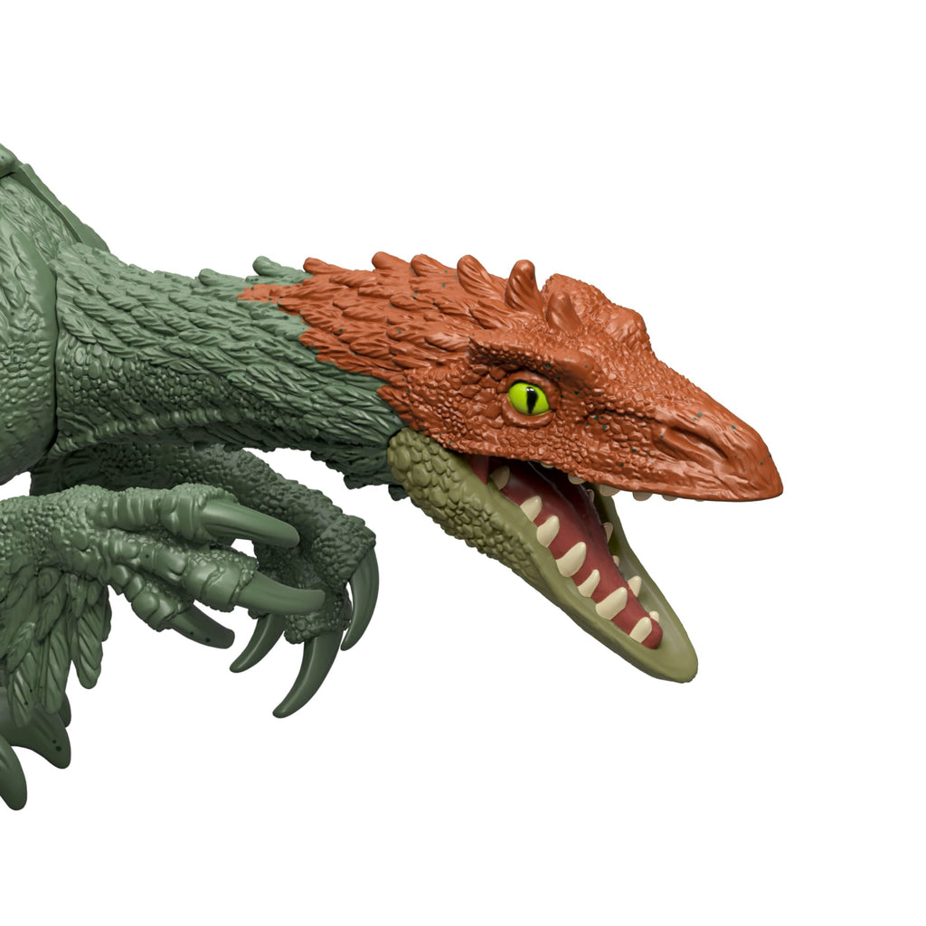 Jurassic World Rebirth Frenzy Pack Archaeornithomimus  Dinosaur Figure, Authentic Toy, Digital Play