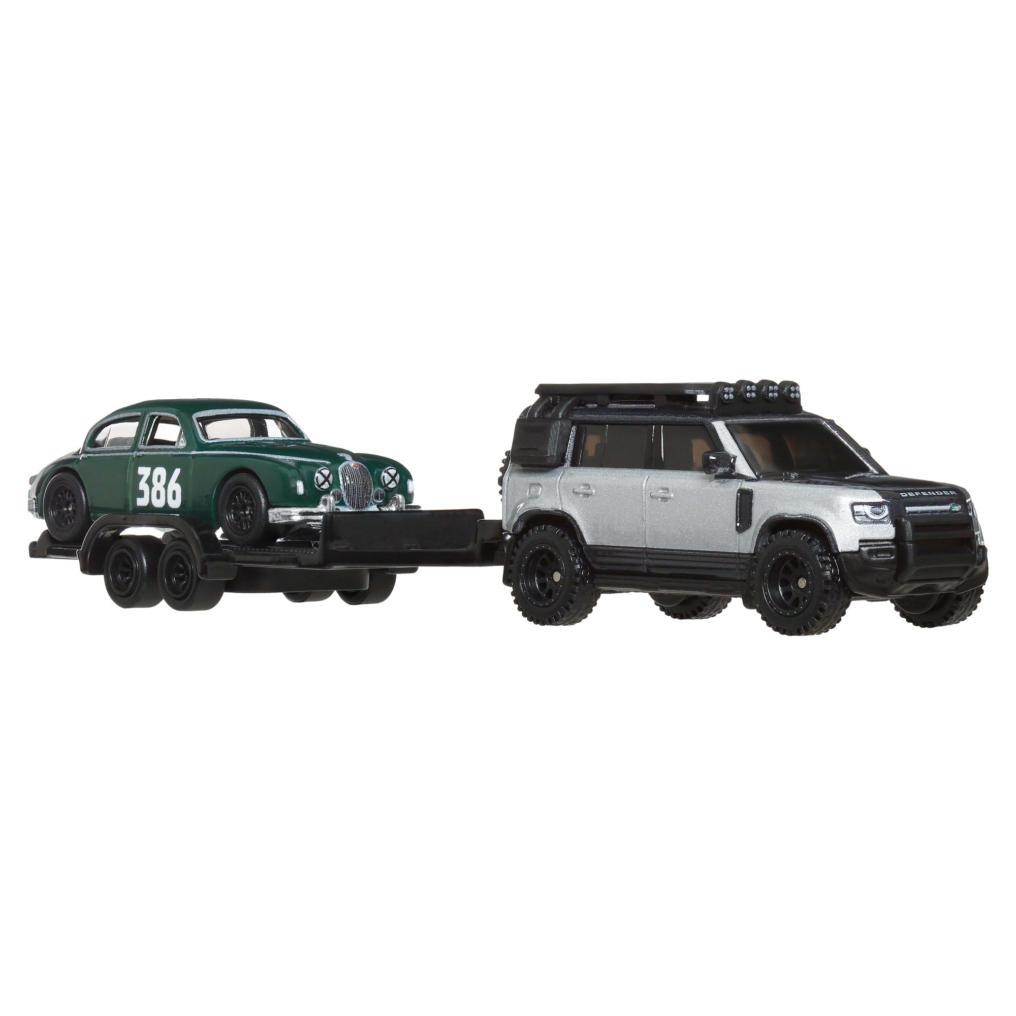 Hot Wheels Collector Vehículo de Colección Auto Transportador Land Rover Defender 110