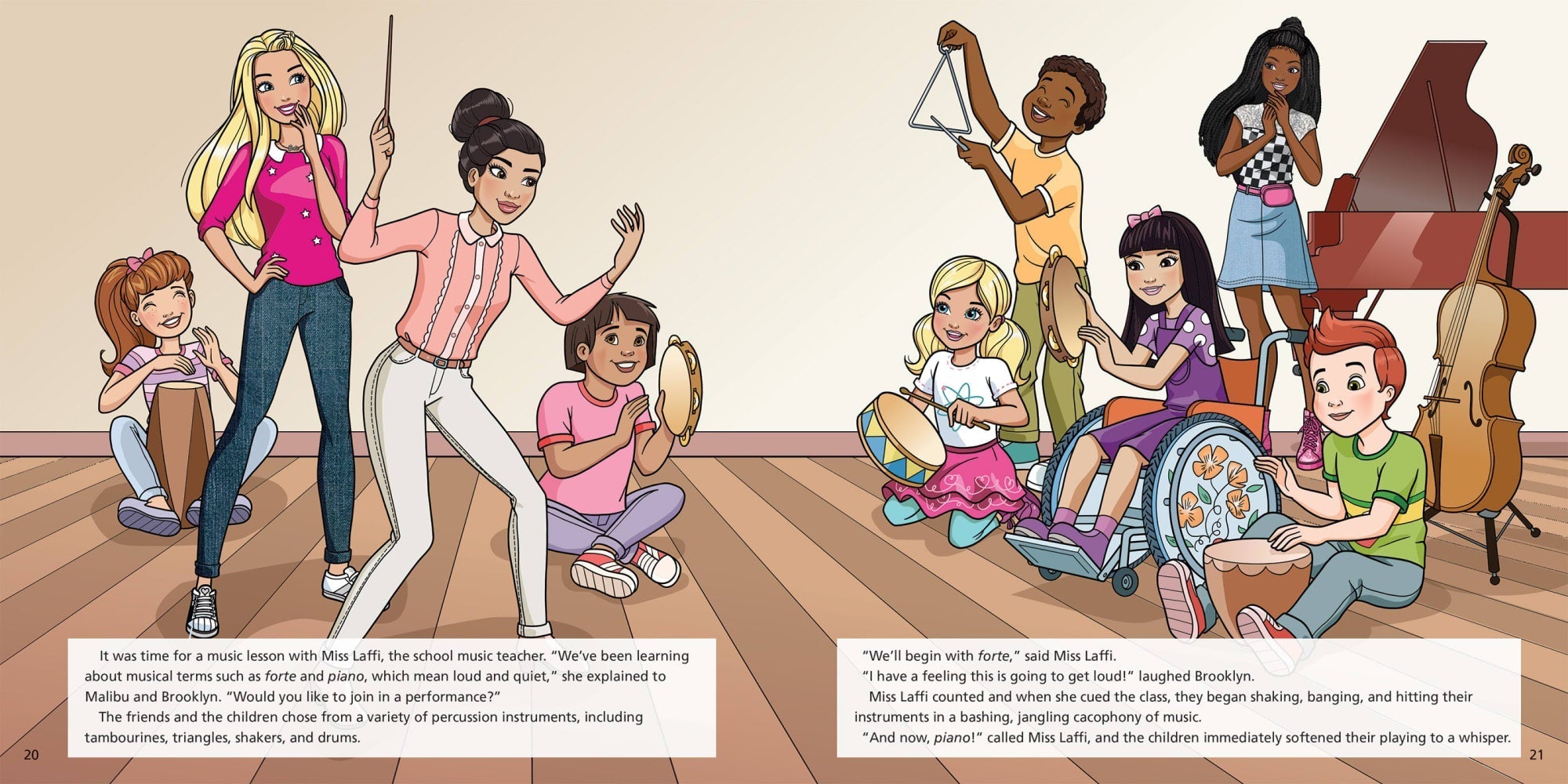 Barbie: You Can Be A Teacher, Paperback Book For Kids, Includes 2 Sticker Sheets