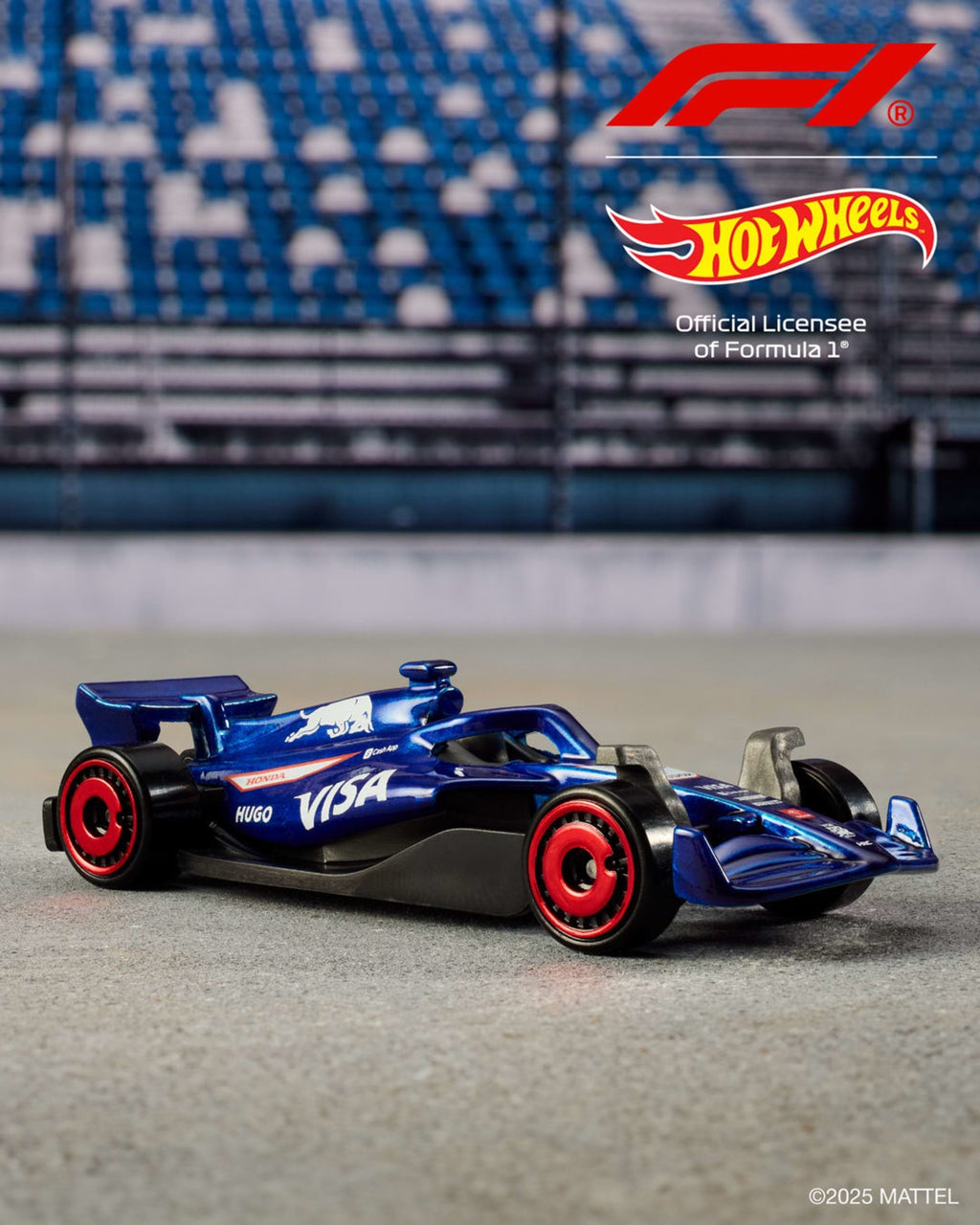 Hot Wheels 5-Pack Race Team, Set Of 5 Formula 1-Themed 1:64 Scale Die-Cast Toy Cars