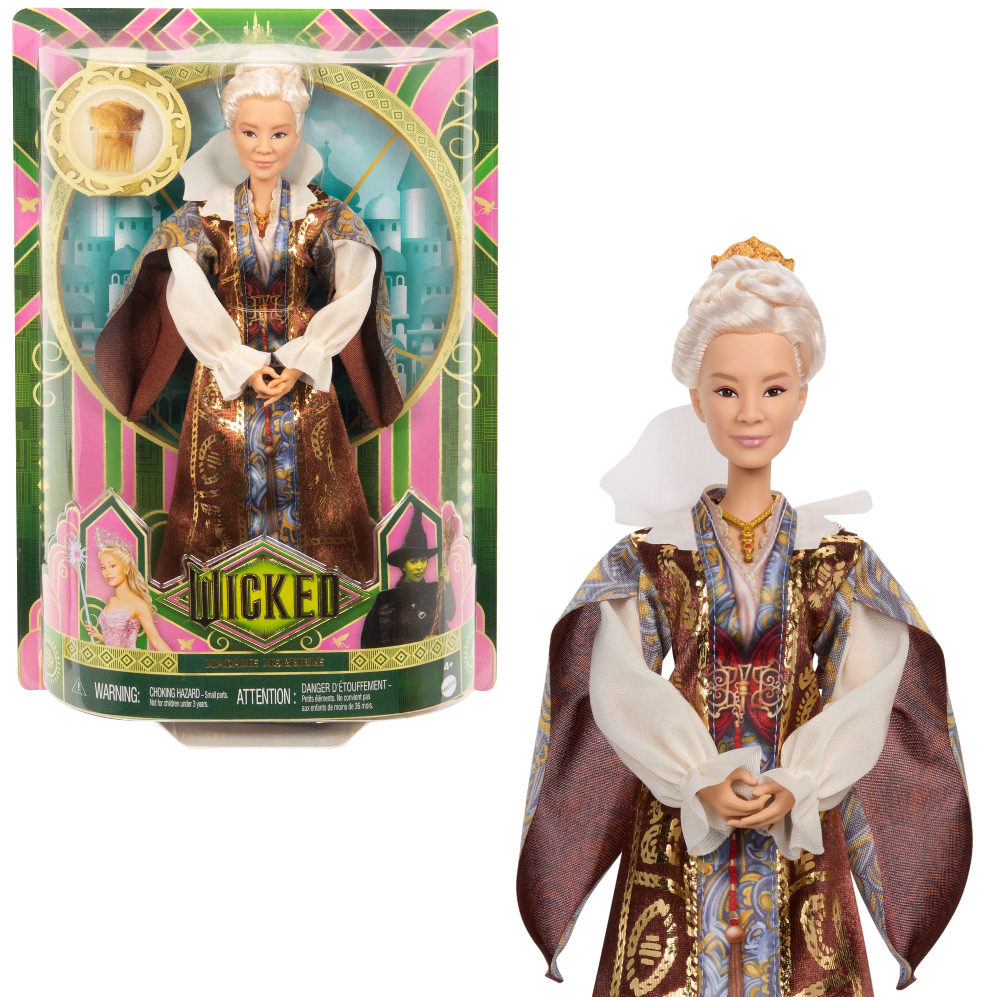 Universal Pictures’ Wicked  Poupée Mode  Madame Morrible, Access.