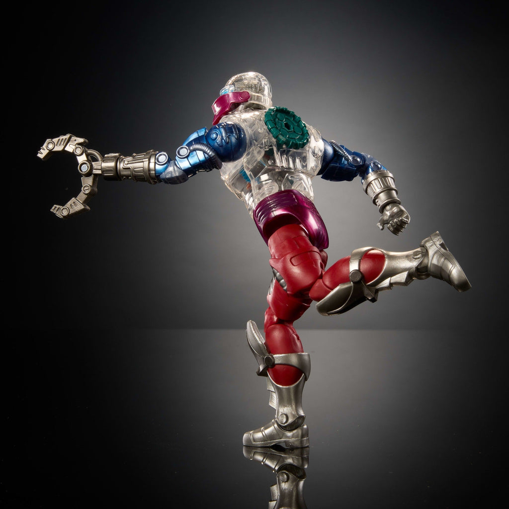 Masters Of The Universe Masterverse New Eternia Roboto Action Figure, MOTU Toy Hero, 30 Articulations