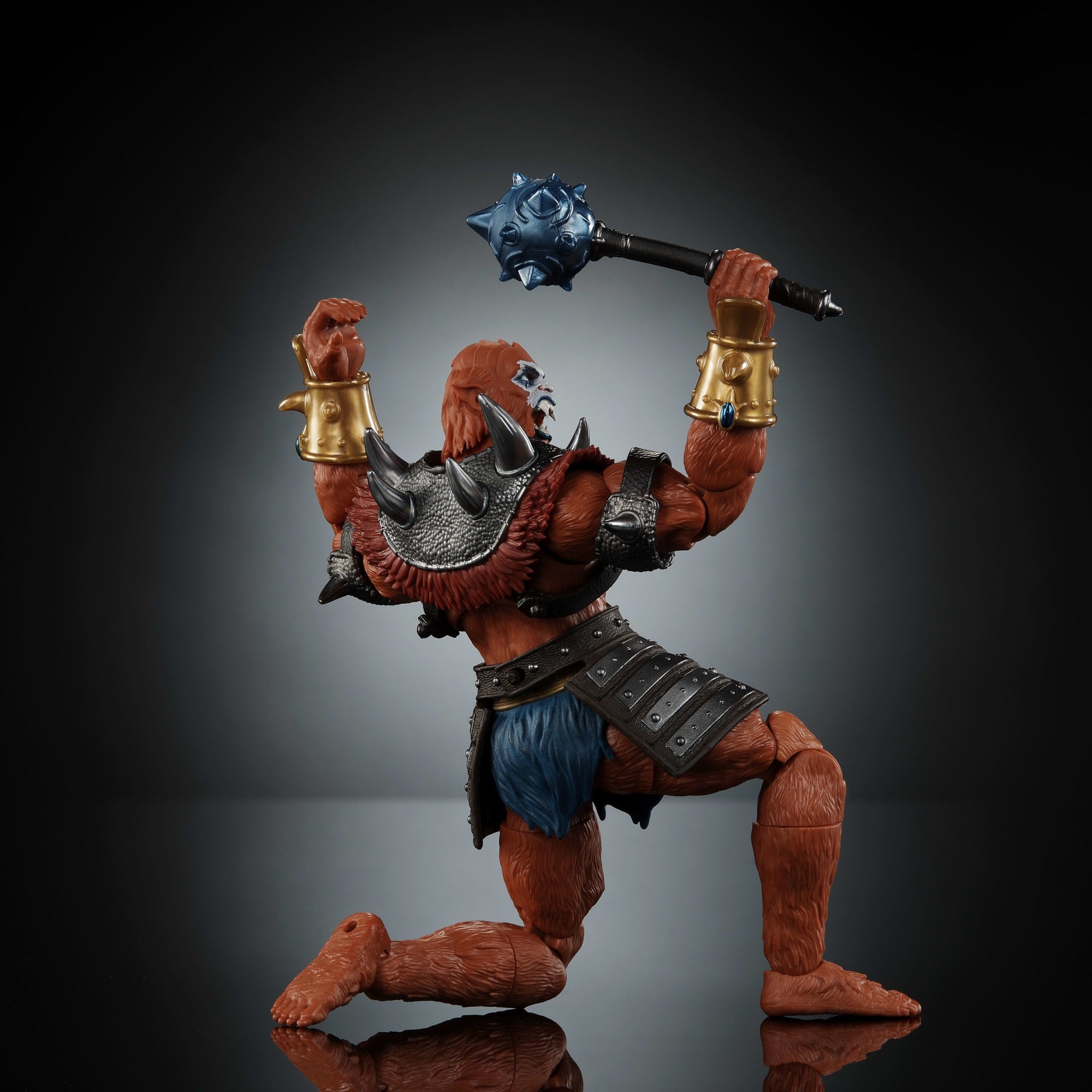 Masters Of The Universe Masterverse New Eternia Beast Man Action Figure, MOTU Toy, 30 Articulations
