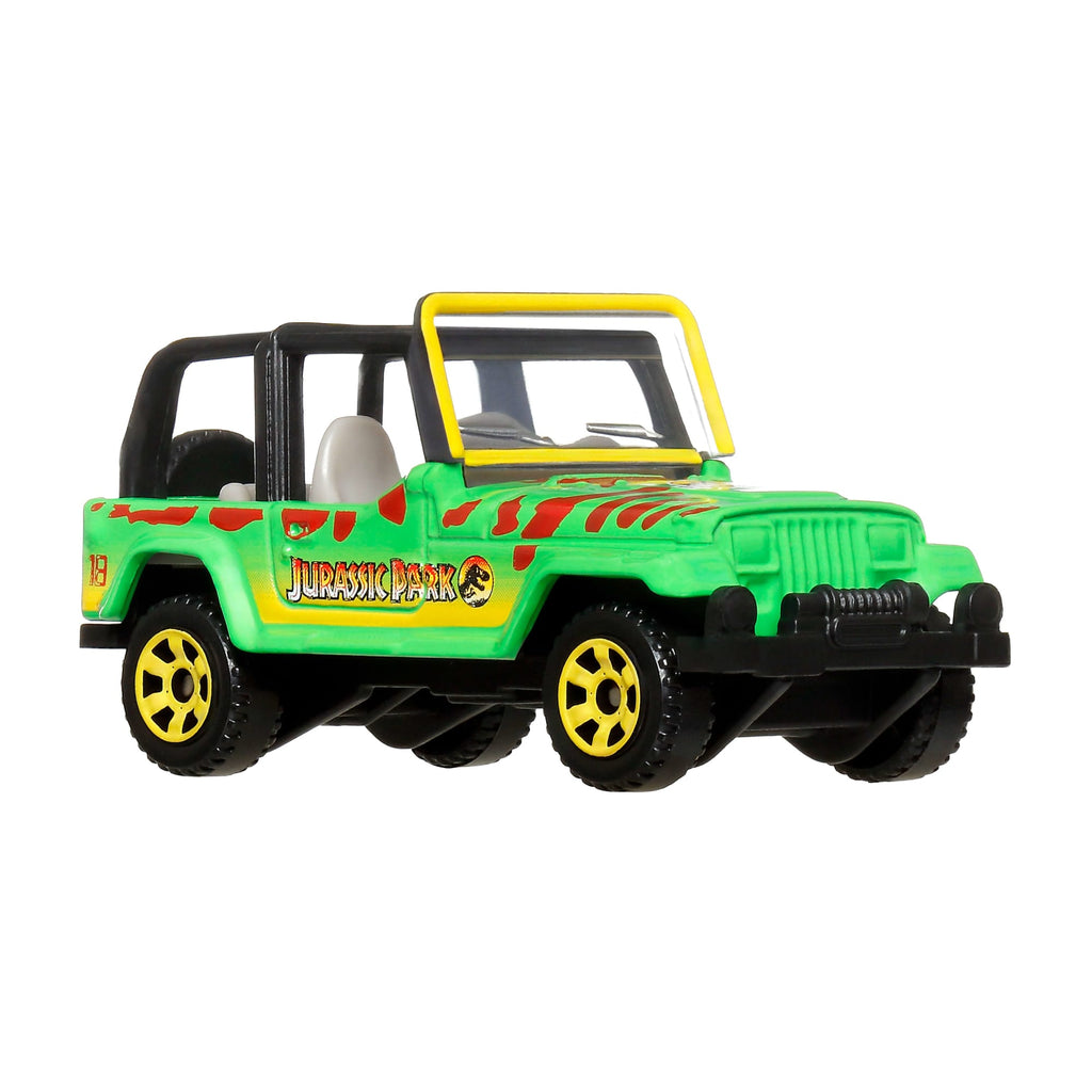 Matchbox Jurassic World Toy Car Or Truck, 1:64 Scale Die-Cast Toy Vehicle
