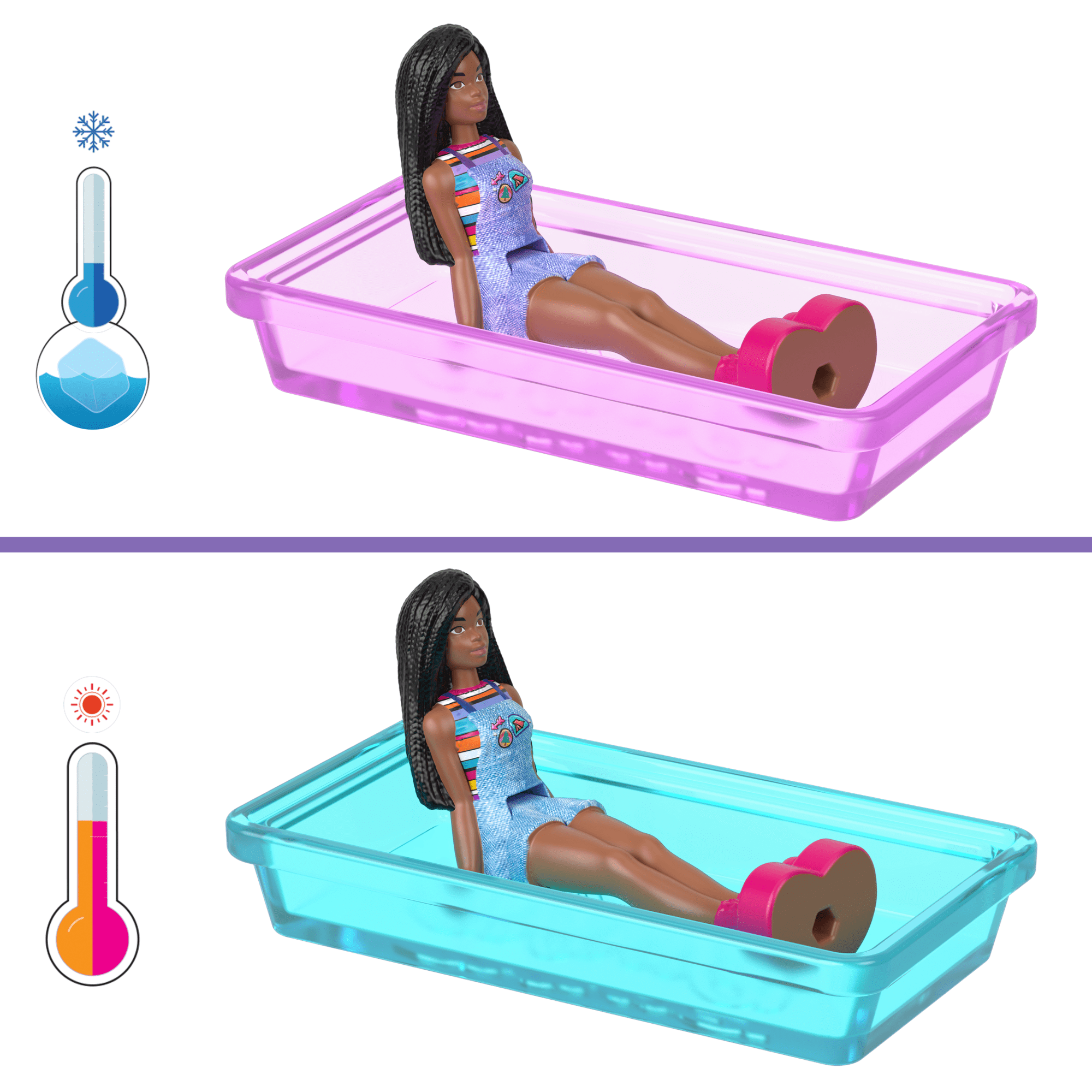 Barbie Mini BarbieLand Vehículo para Muñecas Camper de los Sueños