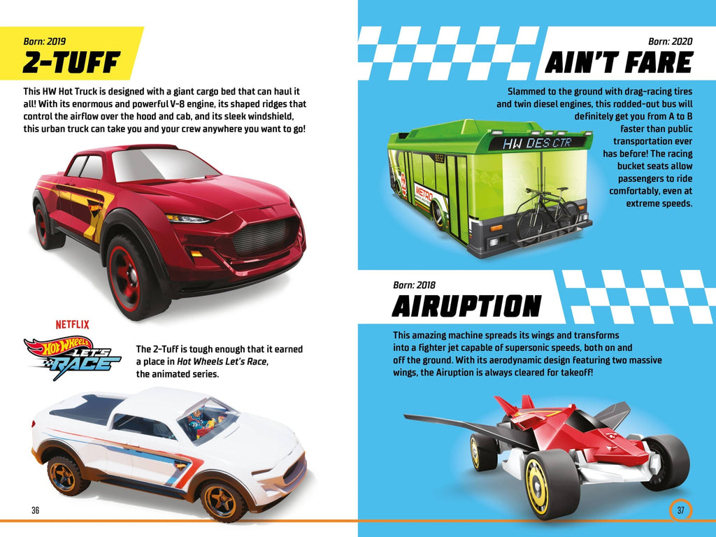 Hot Wheels: Ultimate Handbook, Fans’ Guide Book To Original Designs, Interviews & More