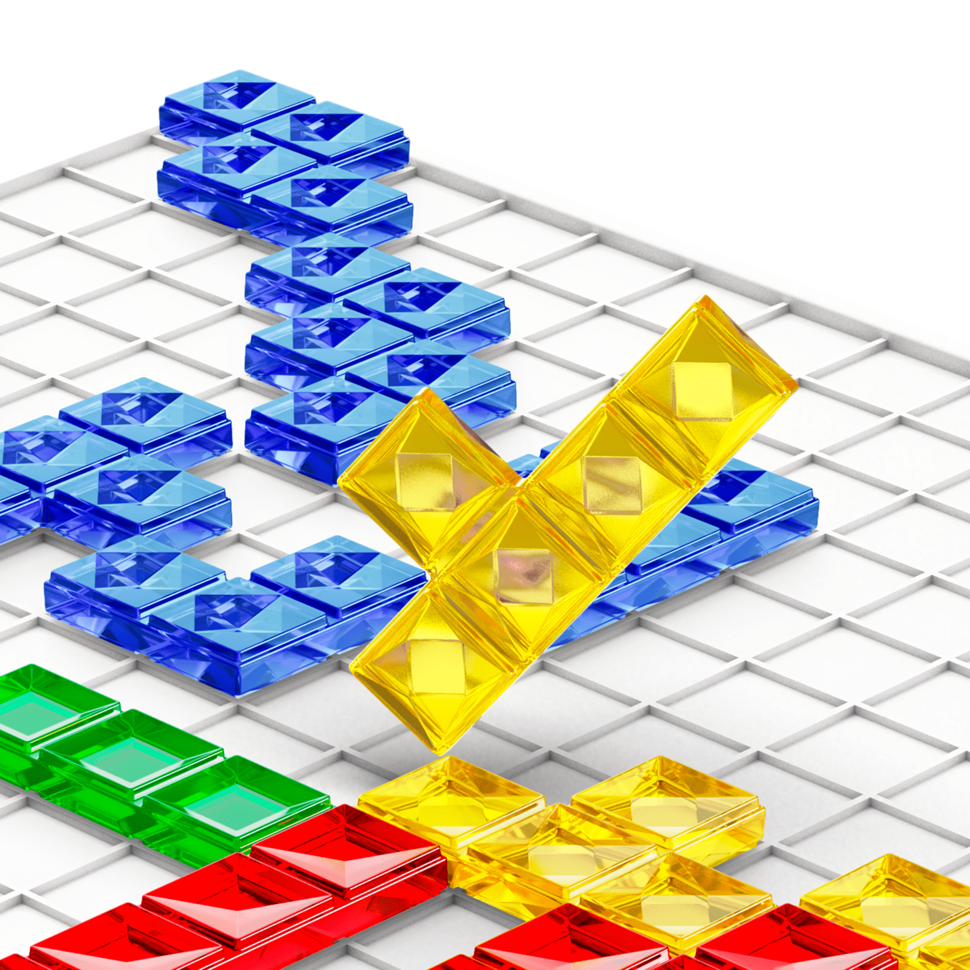 Mattel Games Juego de Mesa Blokus
