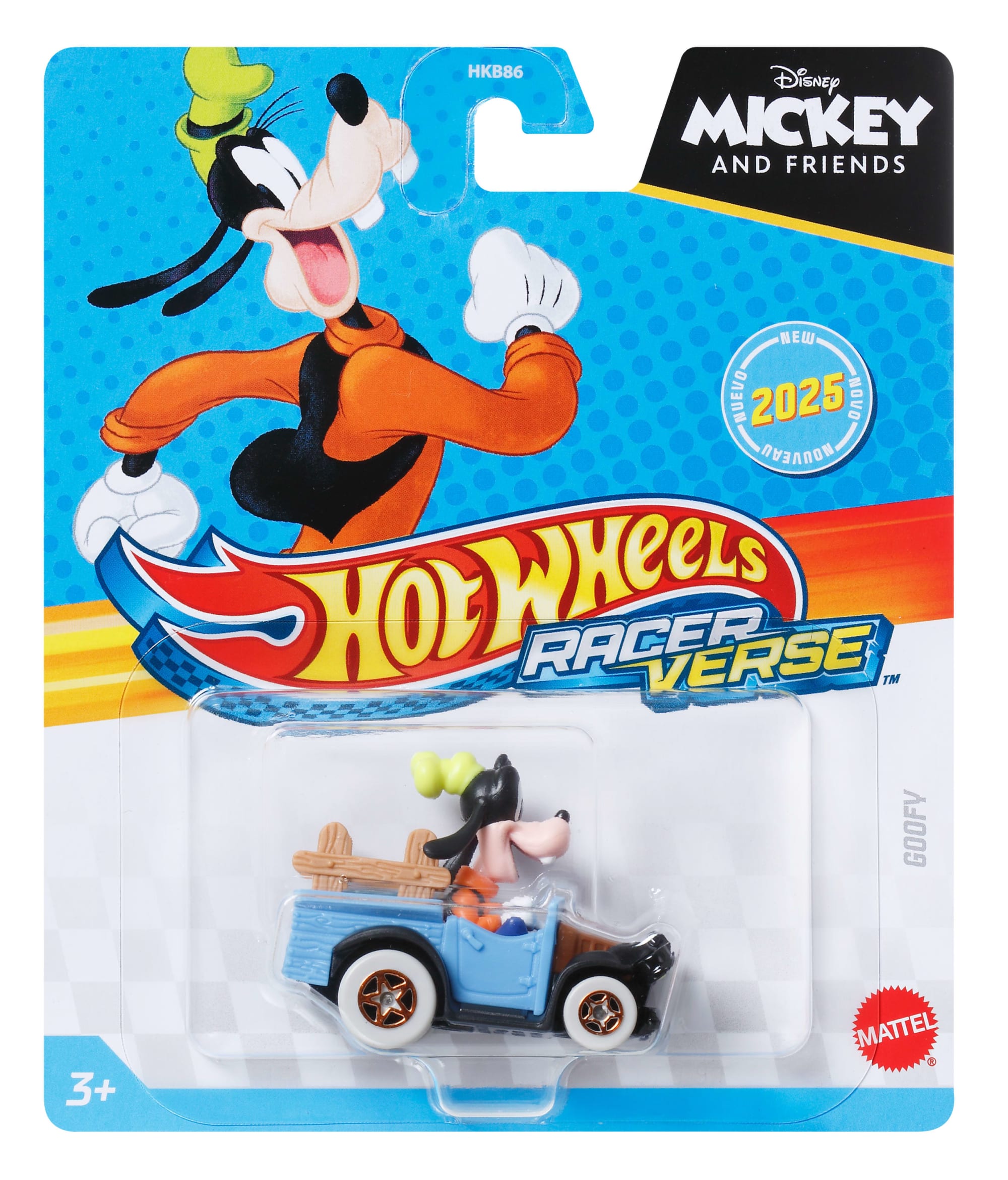 Hot Wheels RacerVerse Vehículo de Juguete Goofy