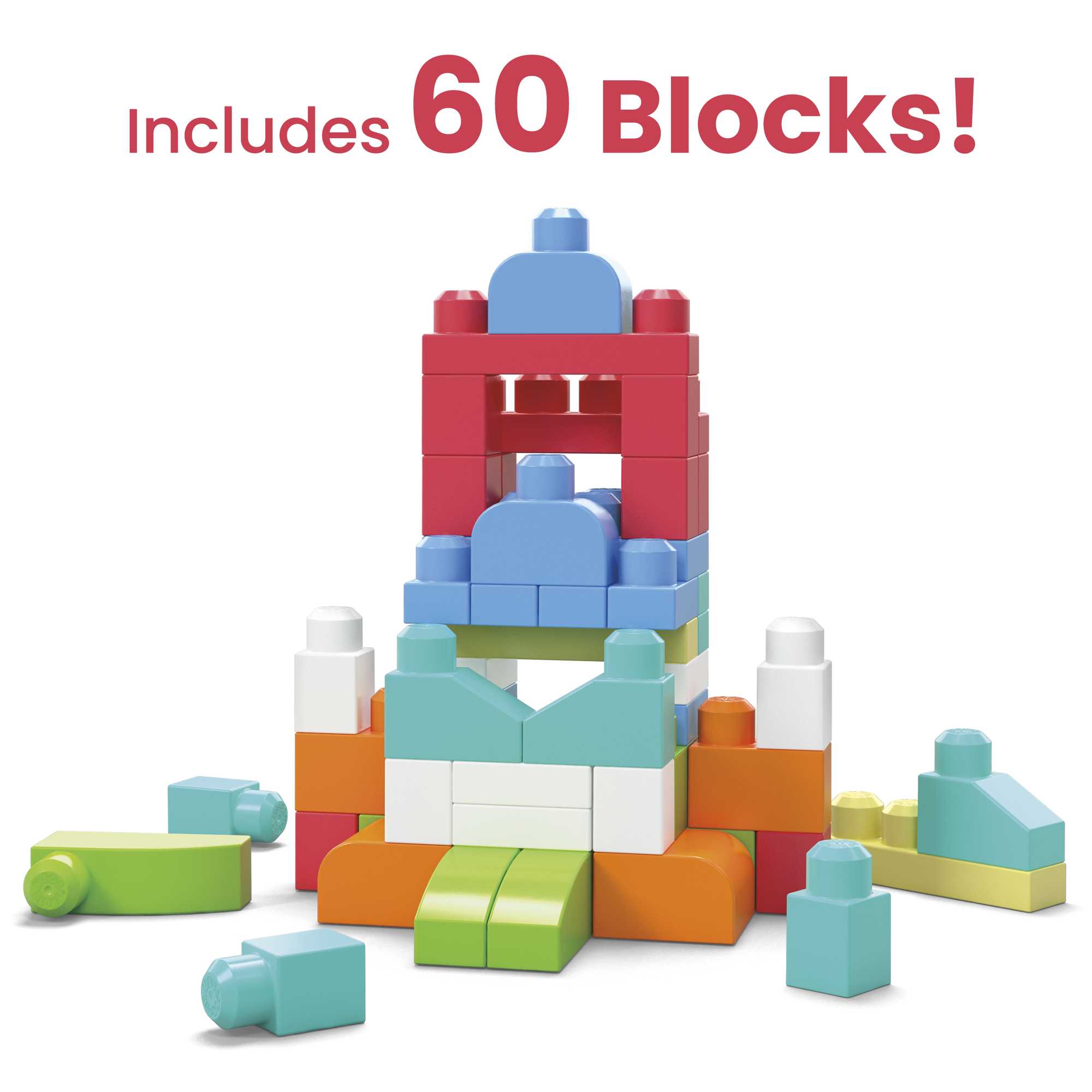MEGA Bloks First Builders Big Building Bag - Pink