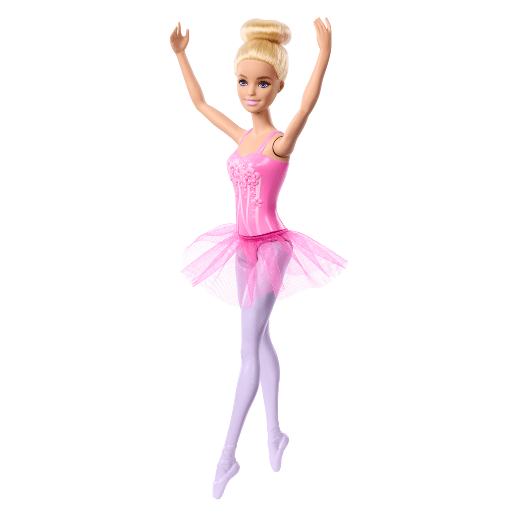 Barbie-Ballerine-Poupée Blonde Avec Tutu Violet Amovible
