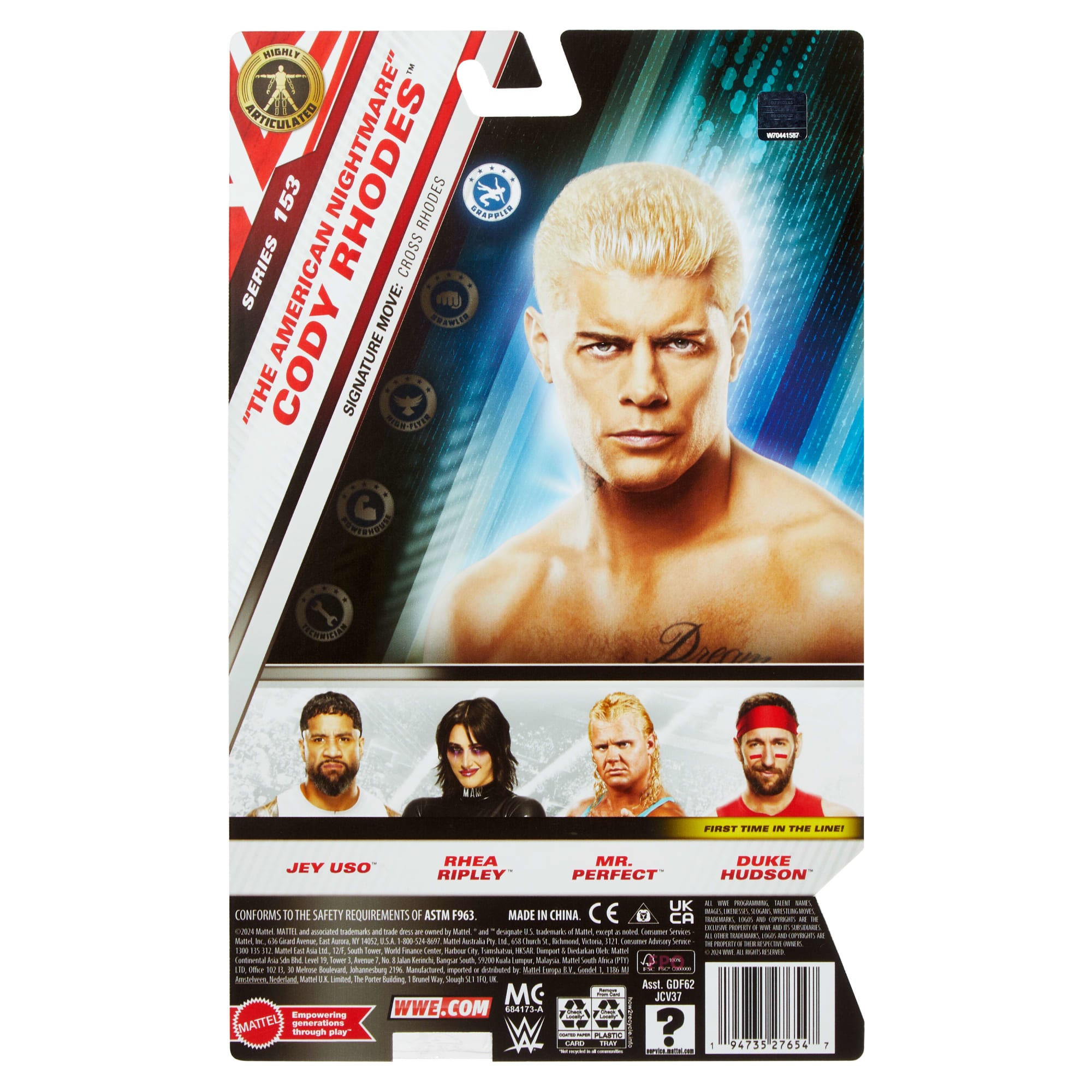 Wwe-Main Event Main Event Cody Rhodes Le Cauchemar Américain