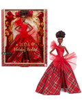 Barbie-Poupée Barbie Joyeux Noël2024-Poupée de Collection