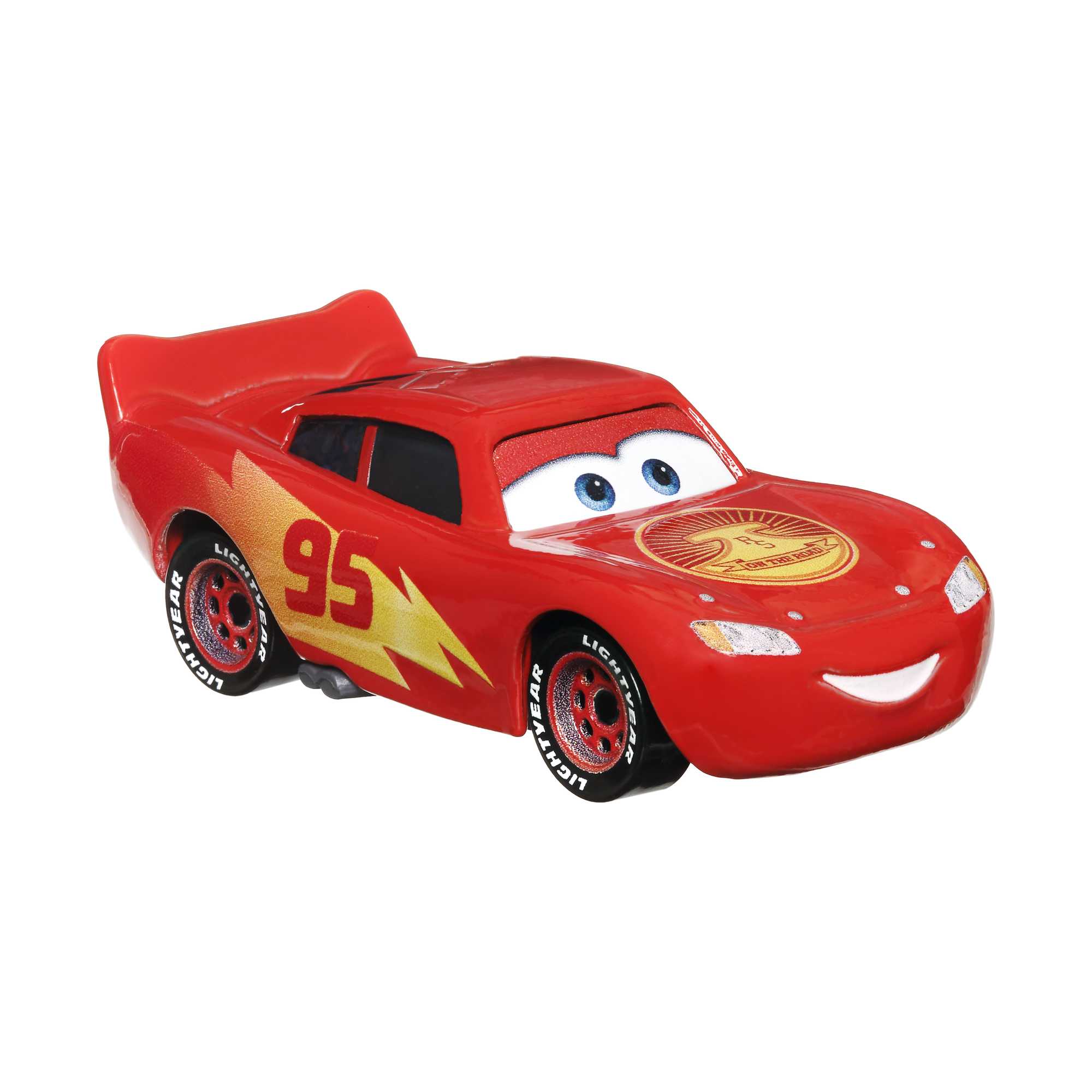 Carros da Disney e Pixar Diecast Veículo de Brinquedo Rayo McQueen Viajante