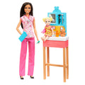 Barbie Pediatrician Doll And Doctor Playset With Accessories, Pink Scrubs, Barbie Toys