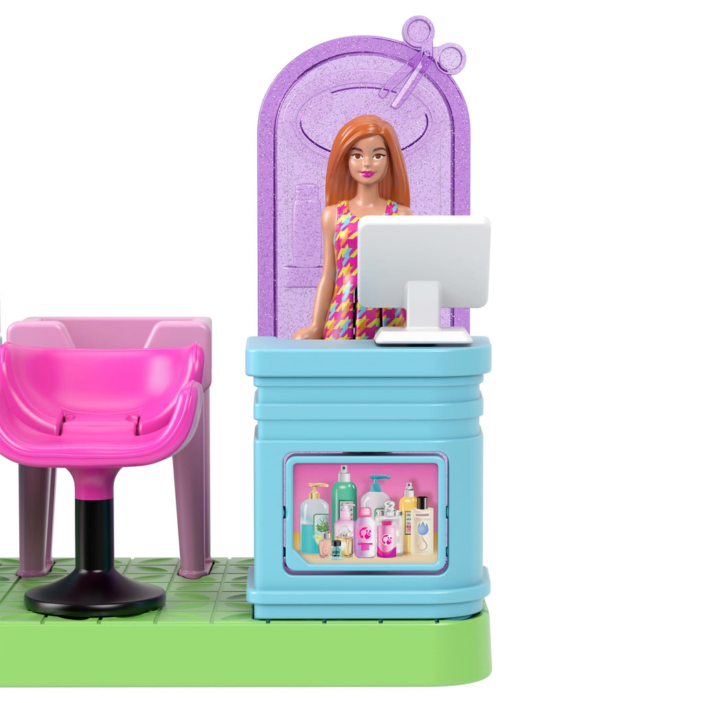 Barbie Mini BarbieLand Set de Juego Estética con Mini Muñeca