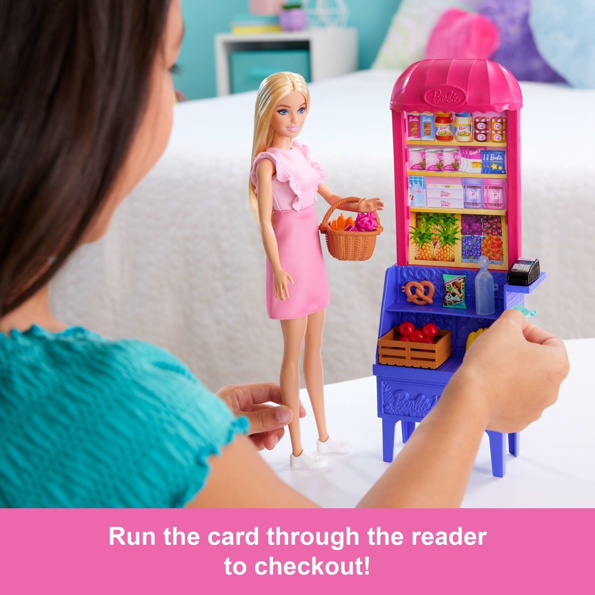 Barbie And Teresa Recipe For Friendship Malibu At The Market Doll & Playset With 11 Accessories