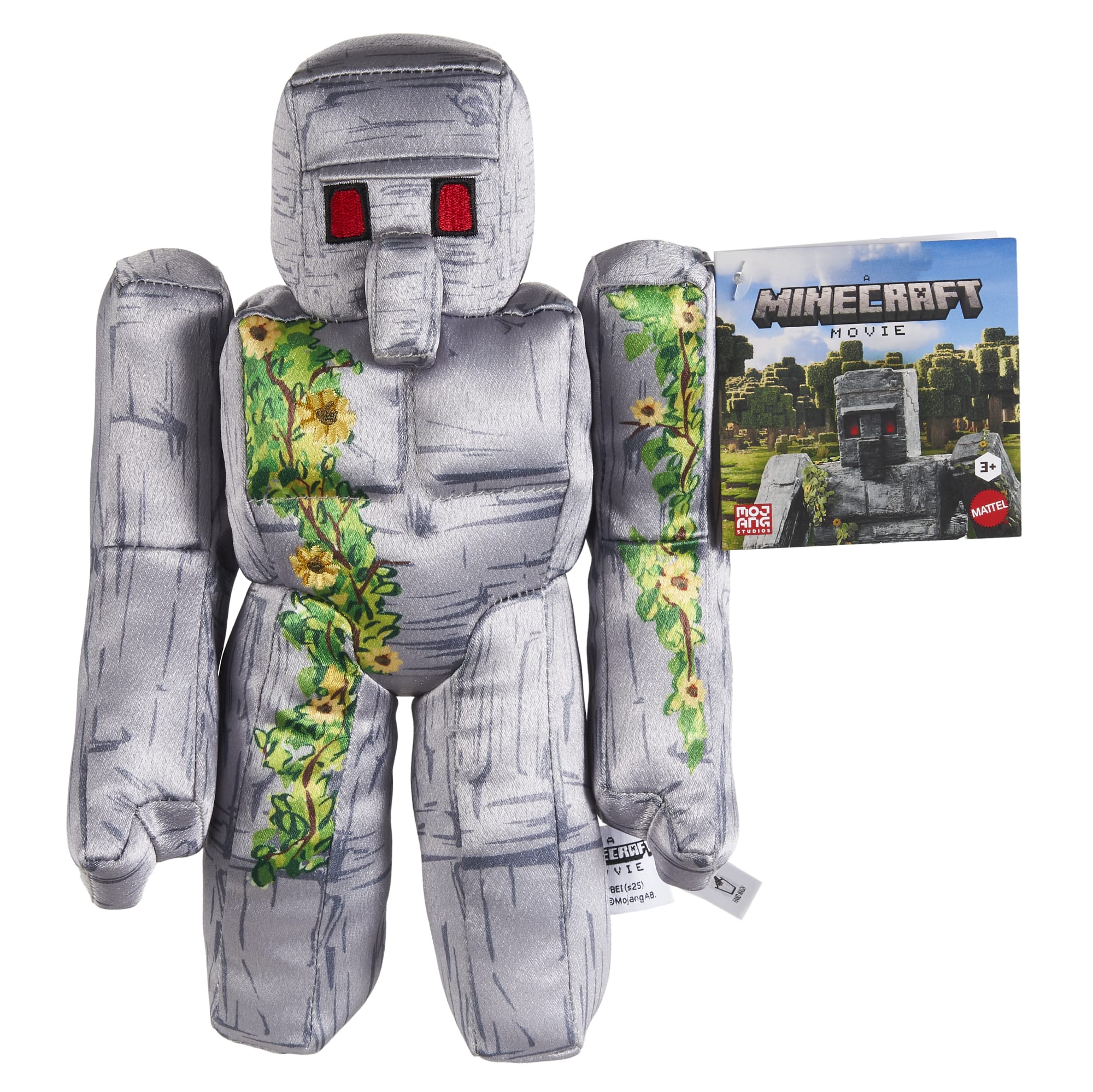 Minecraft-Peluche Golem de Fer-Taille de 20 Cm à Collectionner