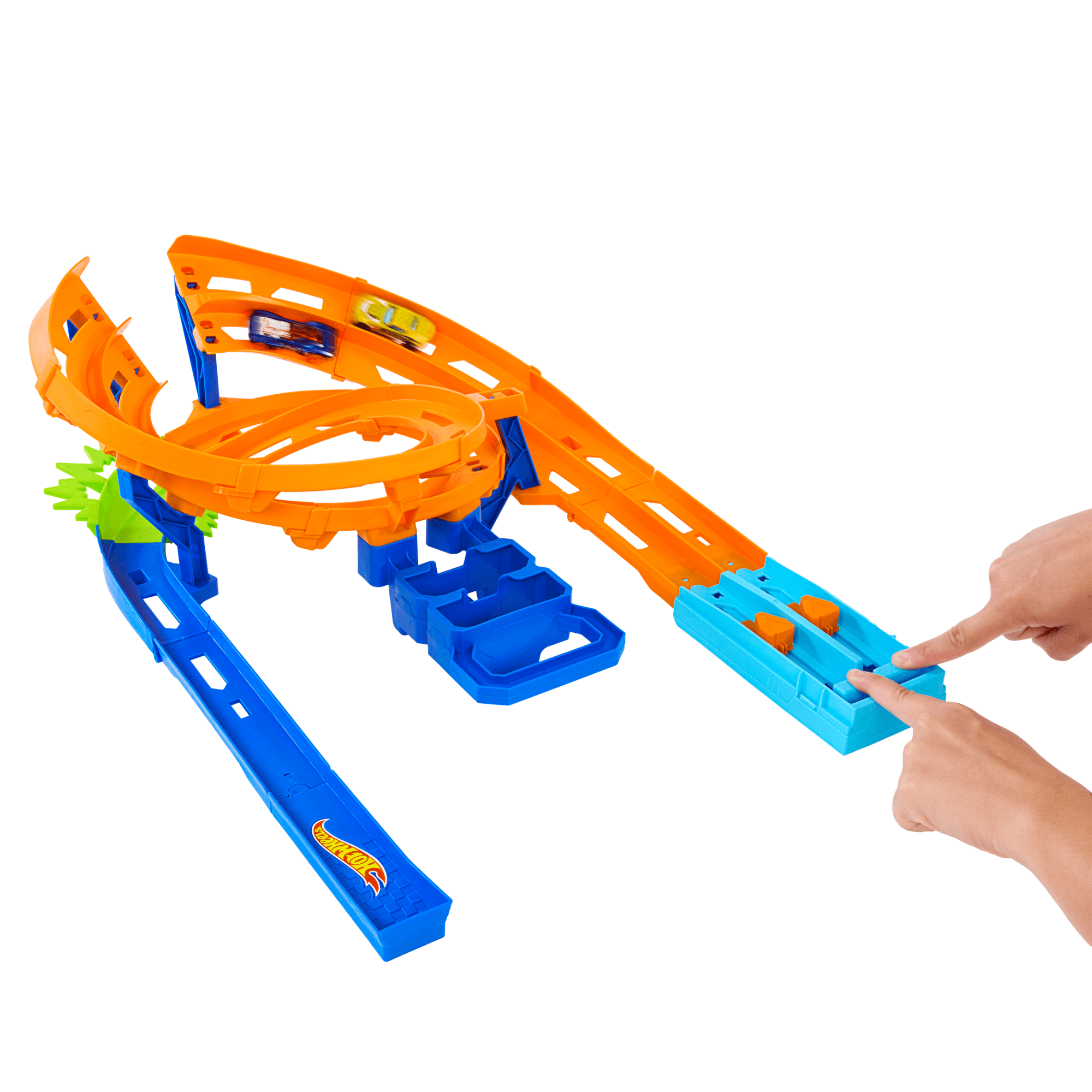 Hot Wheels Action Pista de Juguete Circuito Giro Veloz