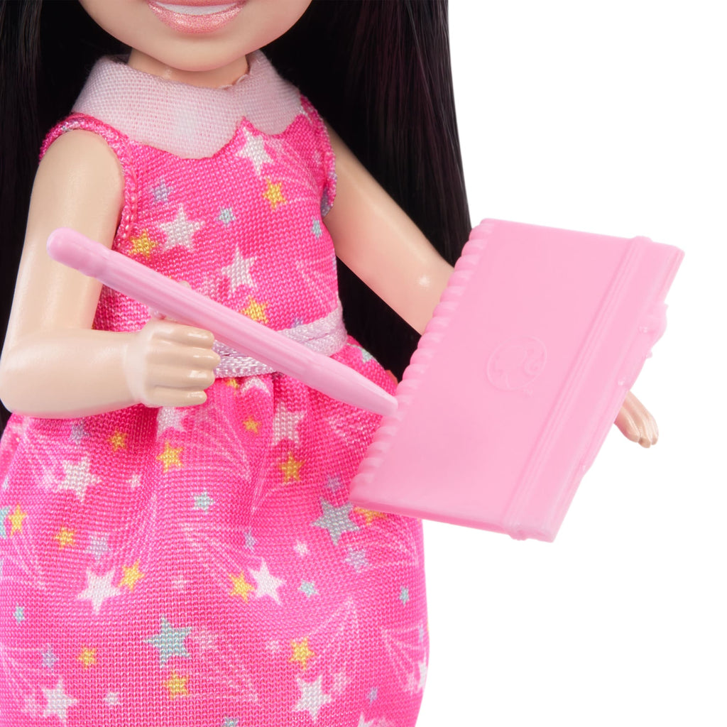 Barbie  Chelsea  Poupée Astronome et Accessoires, Brunette