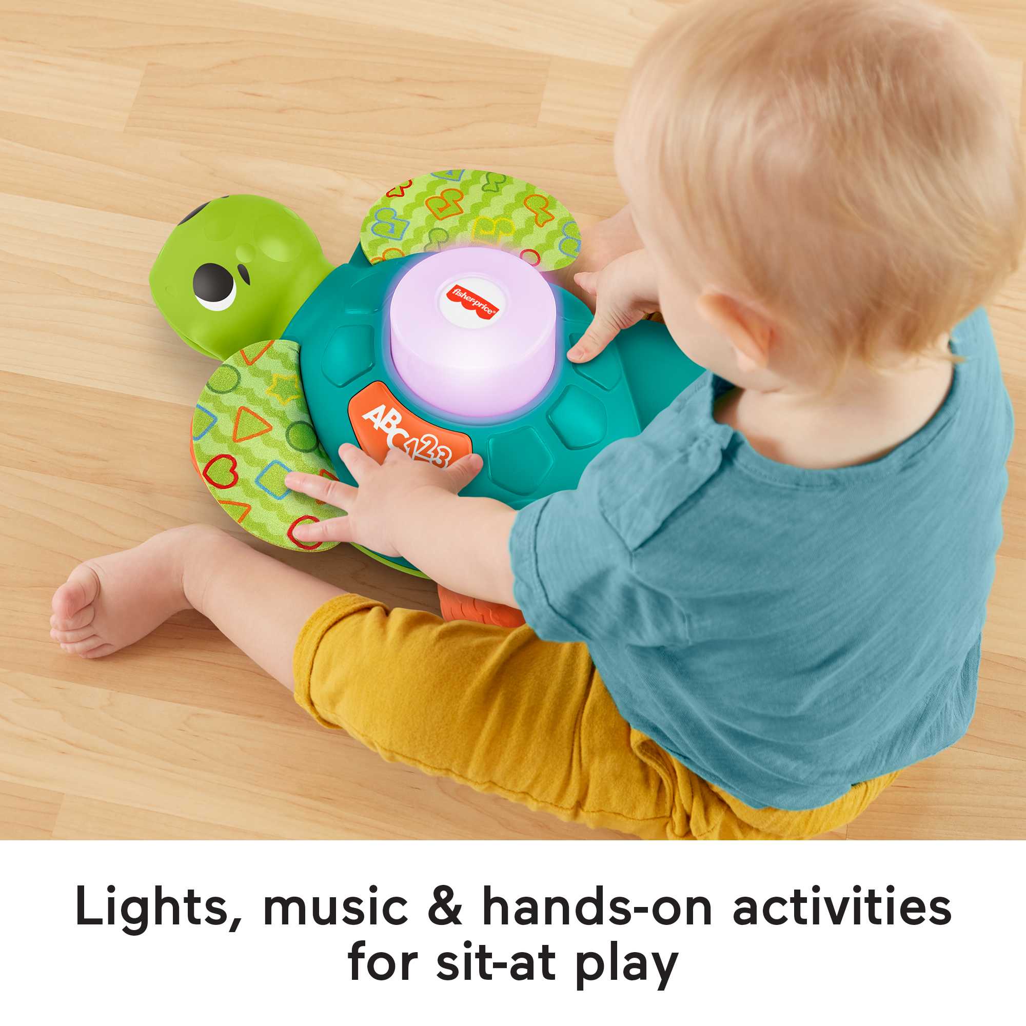 Fisher-Price Linkimals Sit-To-Crawl Sea Turtle - French Version