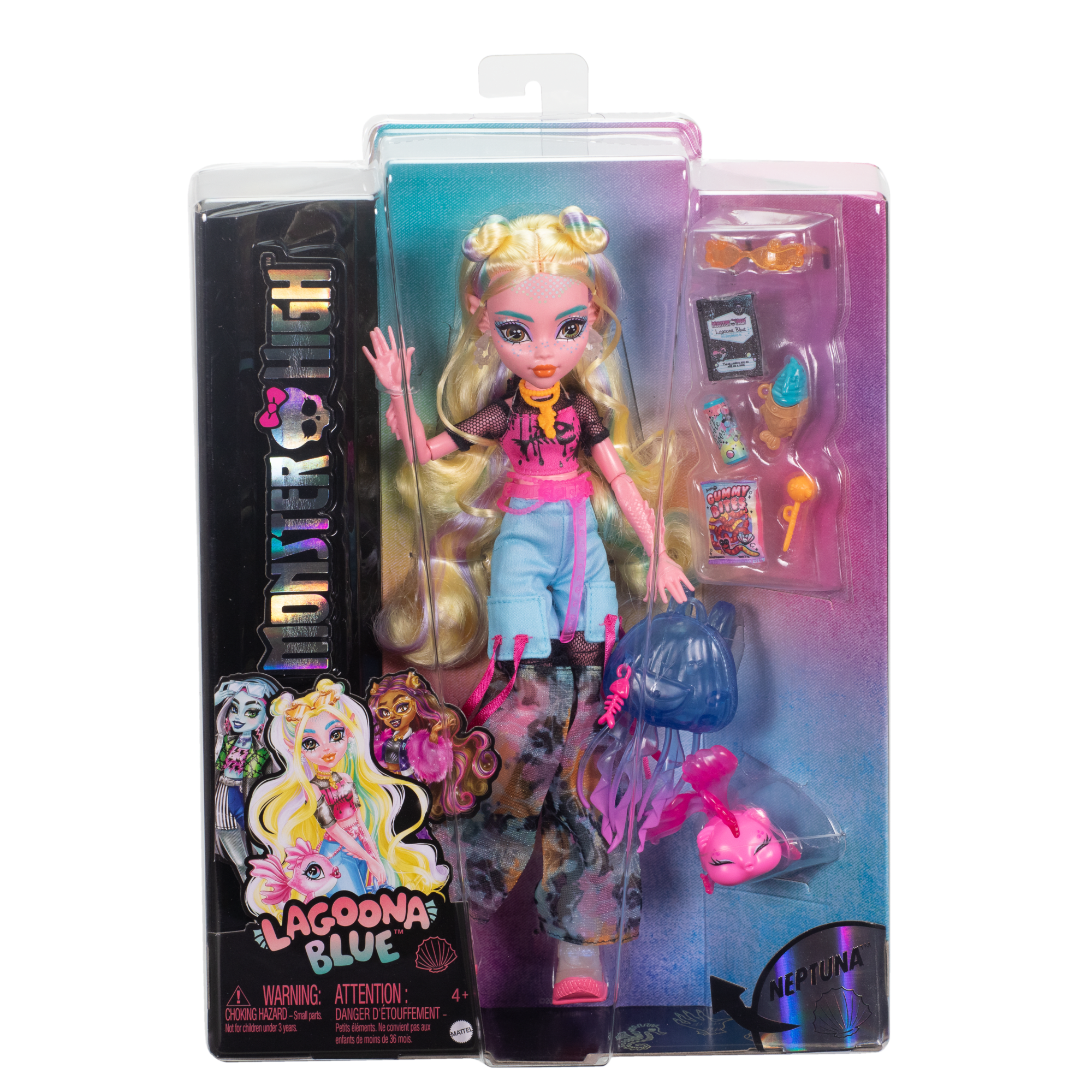 Monster High Muñeca Lagoona Nuevo Look