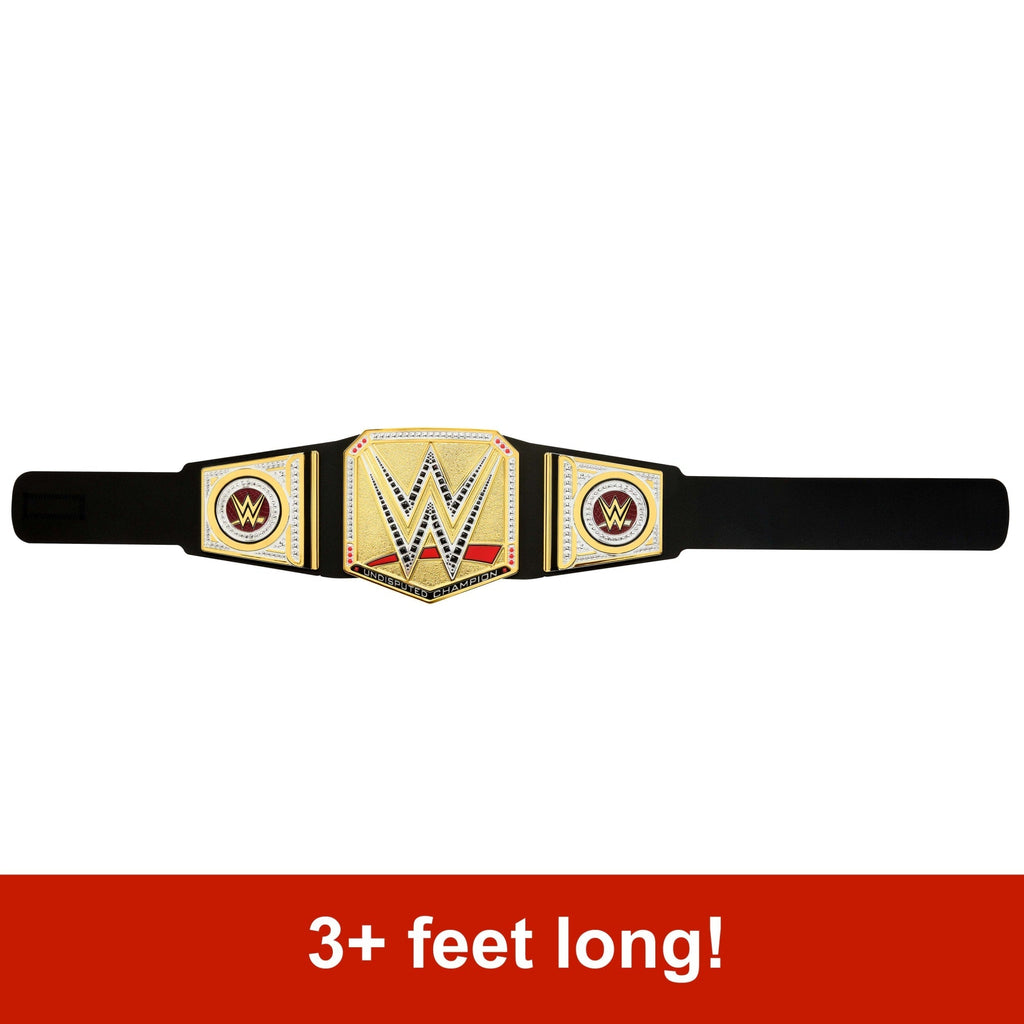 WWE Championship Title, Undisputed WWE Universal Role-Play & Costume, Leather-Like Belt