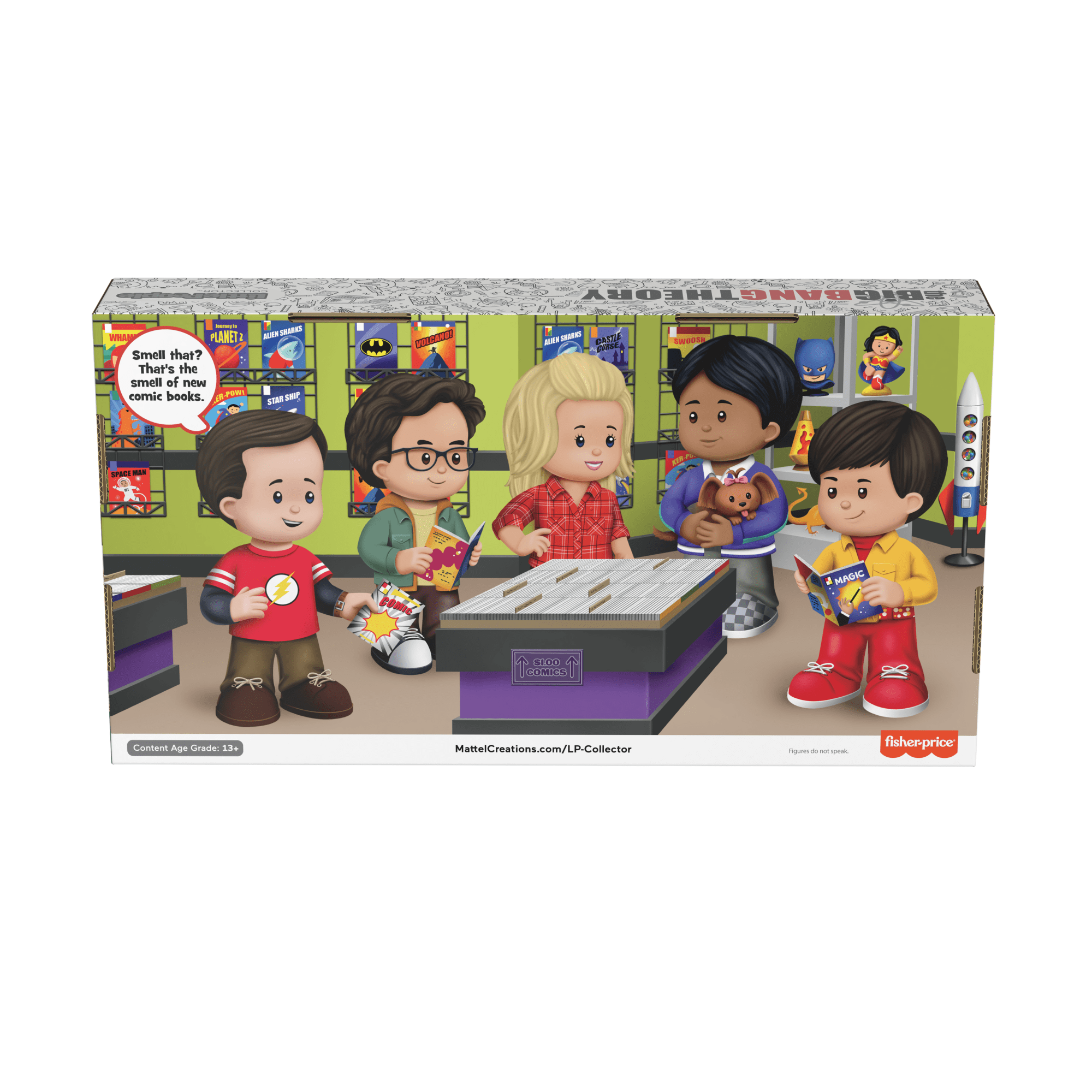 Little People Collector  Coffret  The Big Bang Theory, 5 Figurines