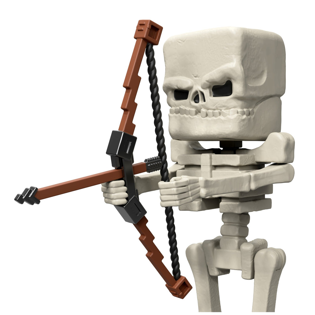 Minecraft-Figurine Articulée Squelette-Taille de 10 Cm et Accessoires