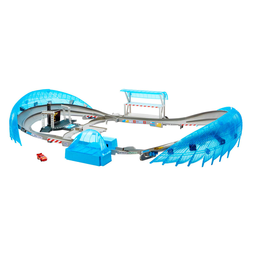 Disney And Pixar Cars Ultimate Florida Speedway Track Set With 1 Car