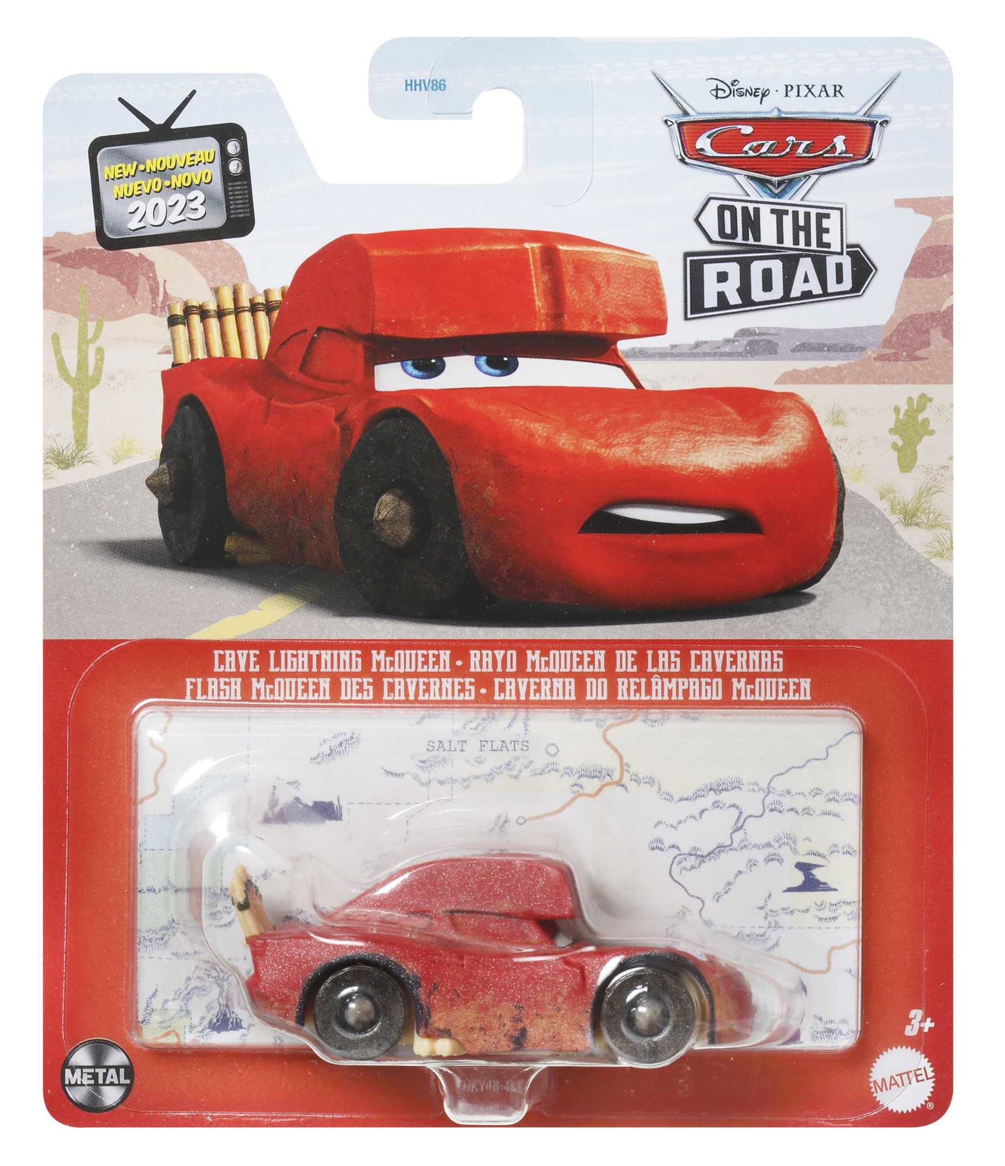 Cars de Disney y Pixar Vehículo de Juguete McQueen de las Cavernas