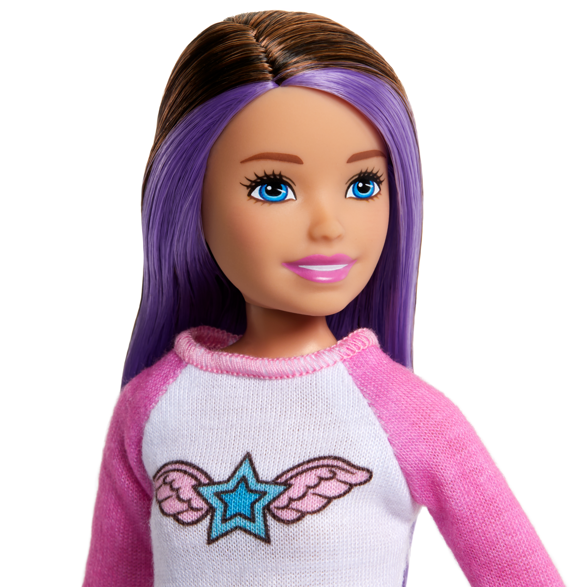 Barbie Skipper Doll & 10 Accessories, Travel Set With Luggage, Sticker Sheet & More