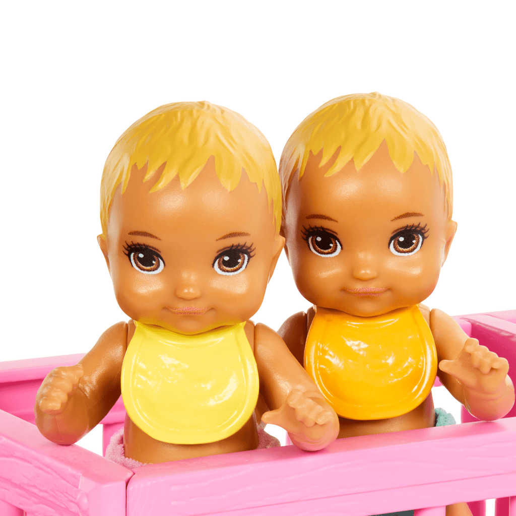 Barbie-La Chambre des Jumeaux-Coffret Skipper, Bébés et Accessoires