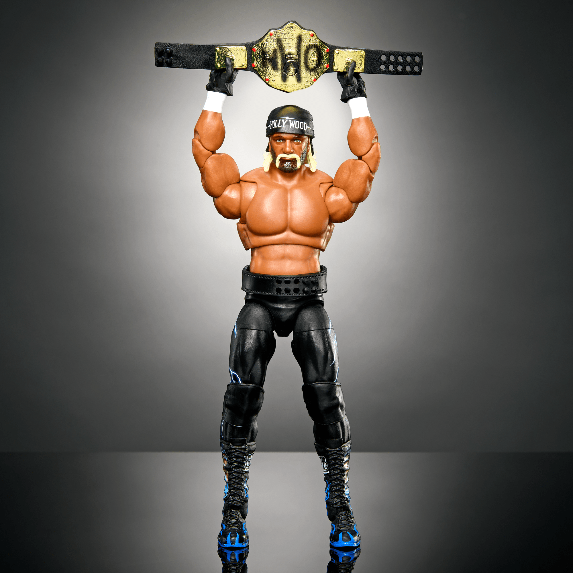 WWE Ultimate Edition “Hollywood” Hulk Hogan Action Figure & Accessories Set, 6-Inch Collectible