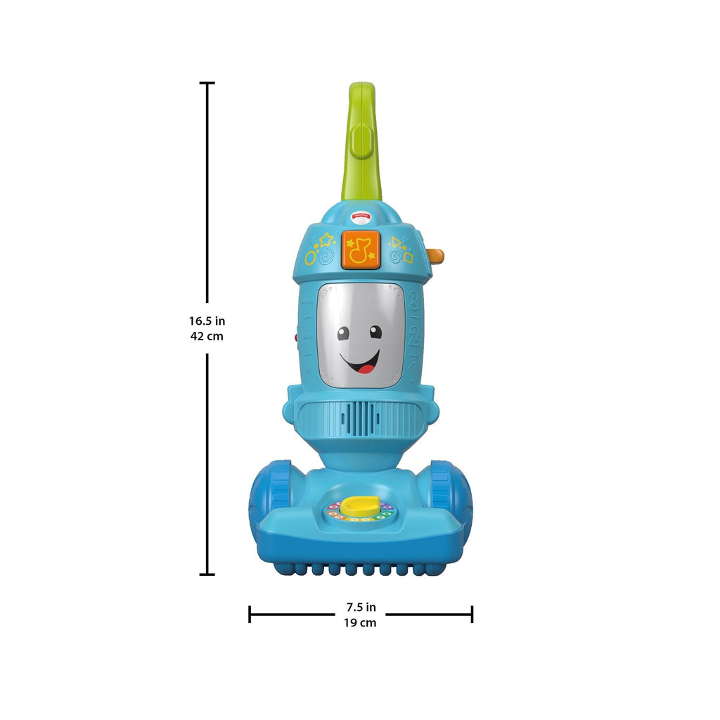 Fisher-Price Laugh & Learn Light-Up Learning Vacuum Electronic Toddler Push Toy