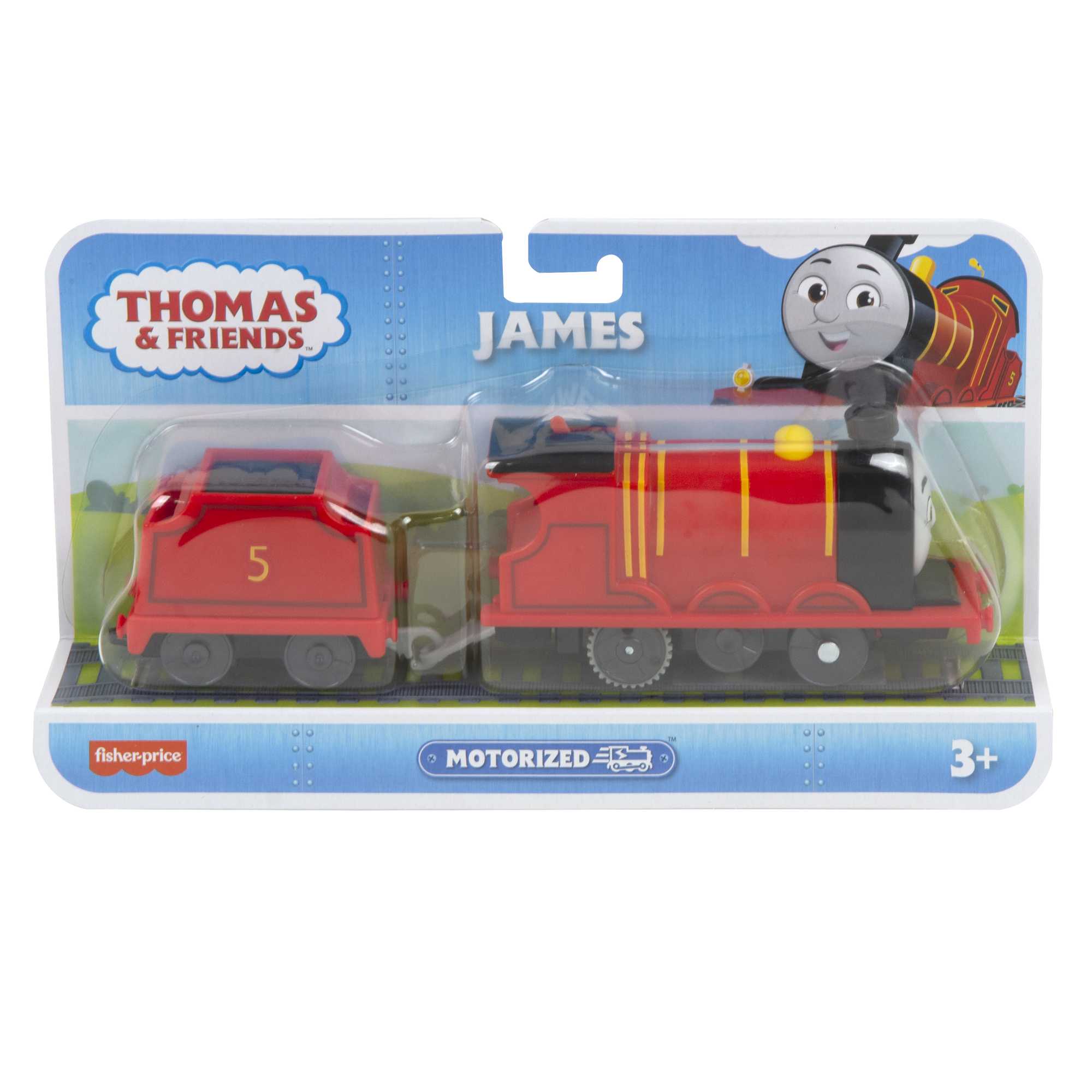 Thomas e Seus Amigos Trem de Brinquedo James Motorizado