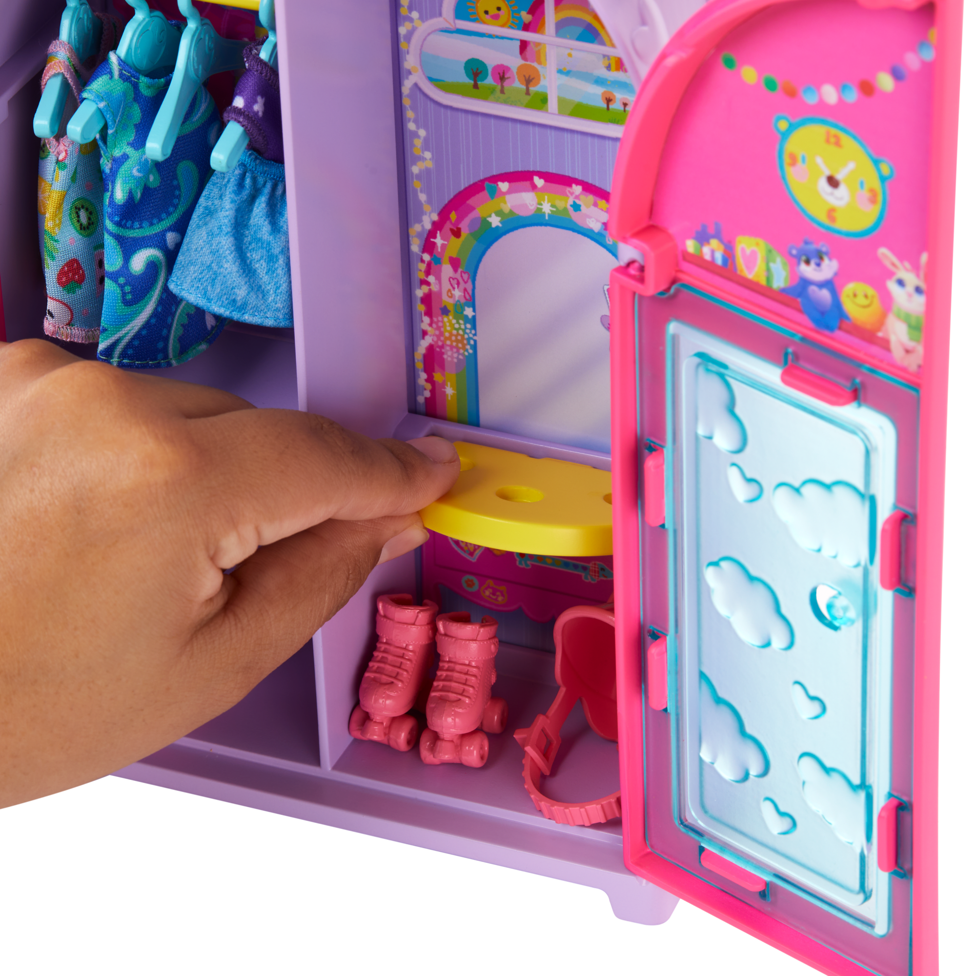 Barbie Chelsea Doll & Closet Toy Playset With CloThes & Accessories