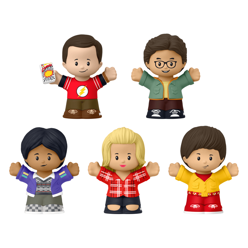 Little People Collector  Coffret  The Big Bang Theory, 5 Figurines