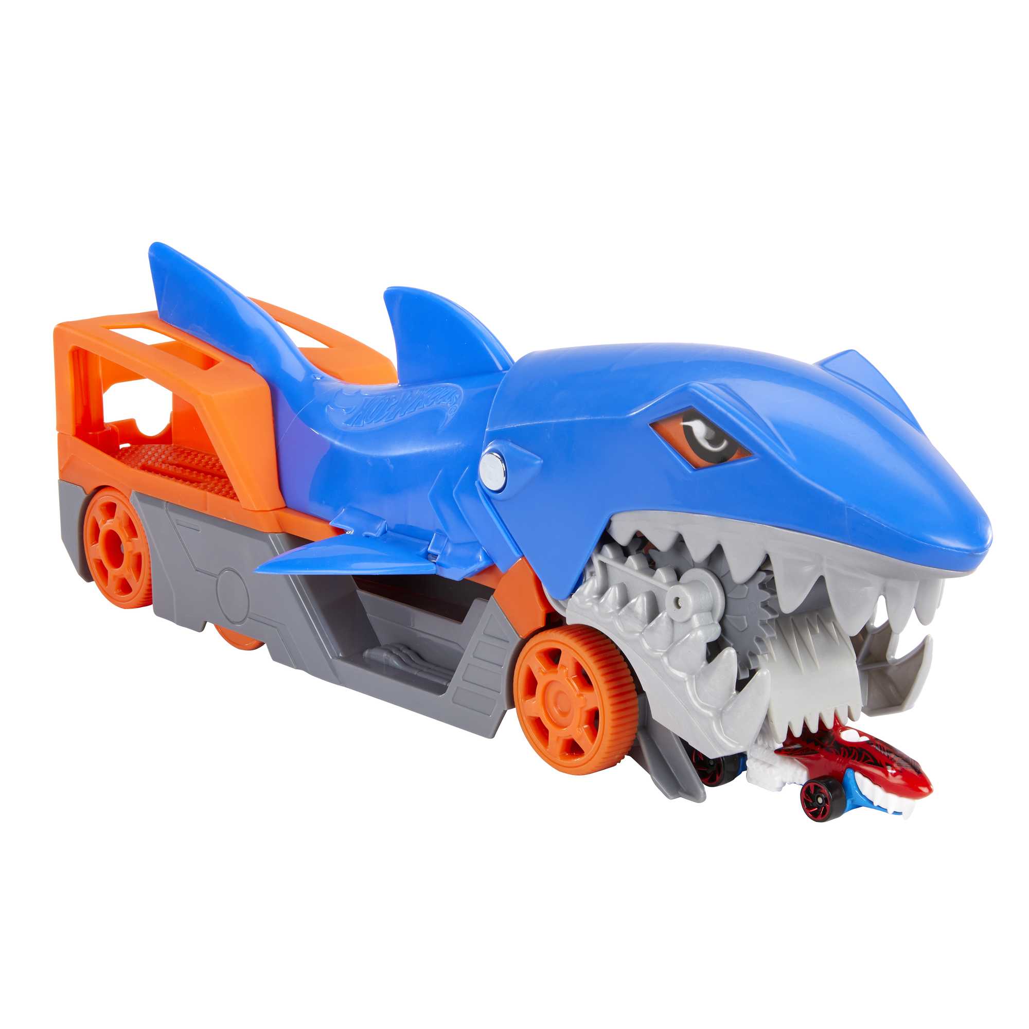 Hot Wheels City Pista de Brinquedo Reboque Tubarão