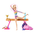 Barbie Profesiones Set de Juego Gimnasta Cabello Rubio