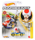 Hot Wheels Mario Kart Veículo de Brinquedo Toad Mach 8