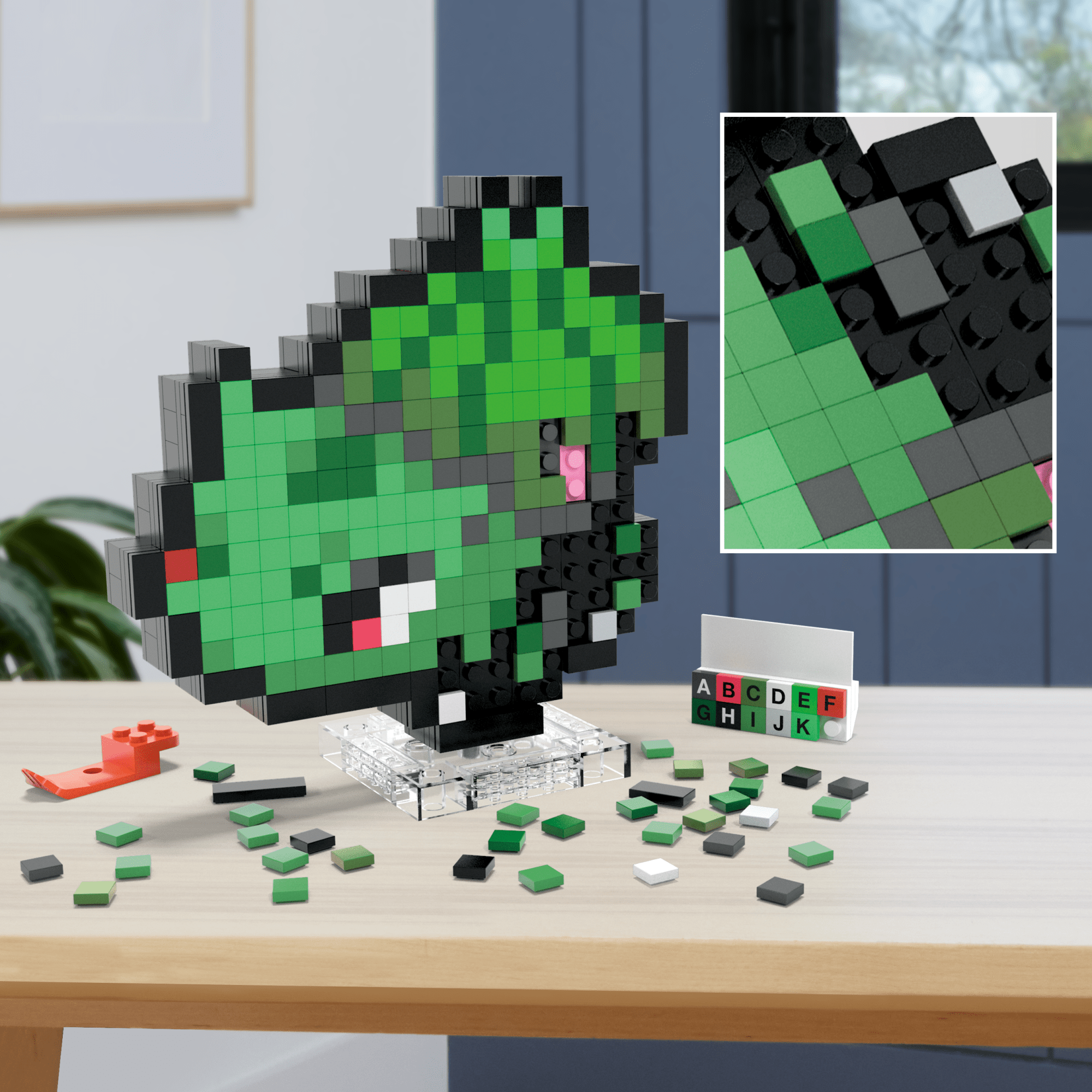 MEGA Pokémon Juguete de Construcción Bulbasaur Píxel
