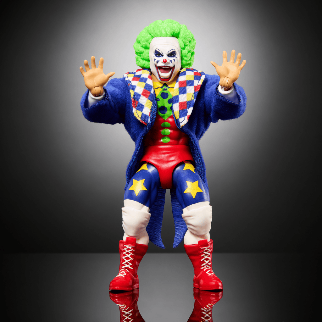 Wwe  Superstars  Figurine Articulée et Accessoires  Doink The Clown