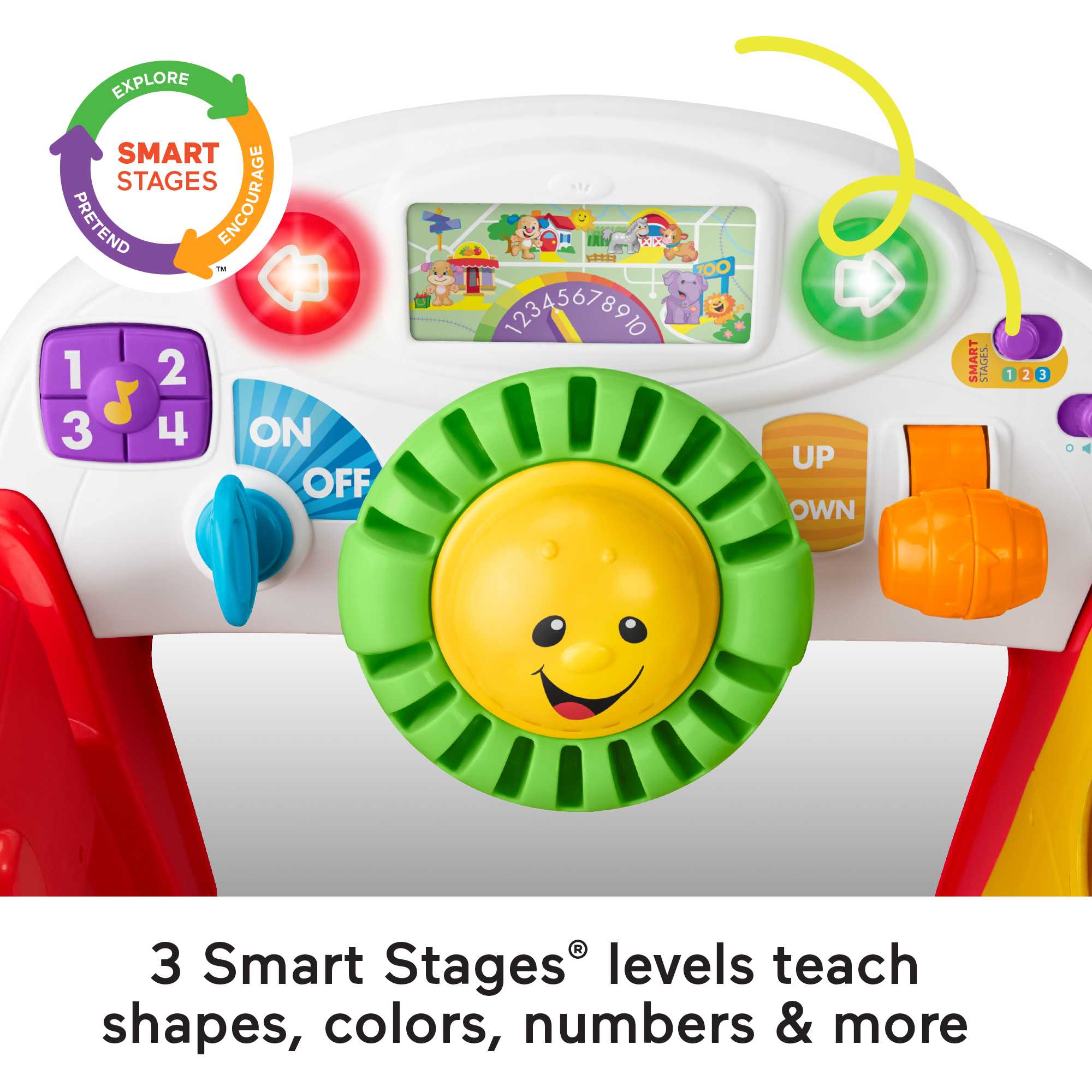 Fisher-Price Laugh & Learn Crawl Around Car