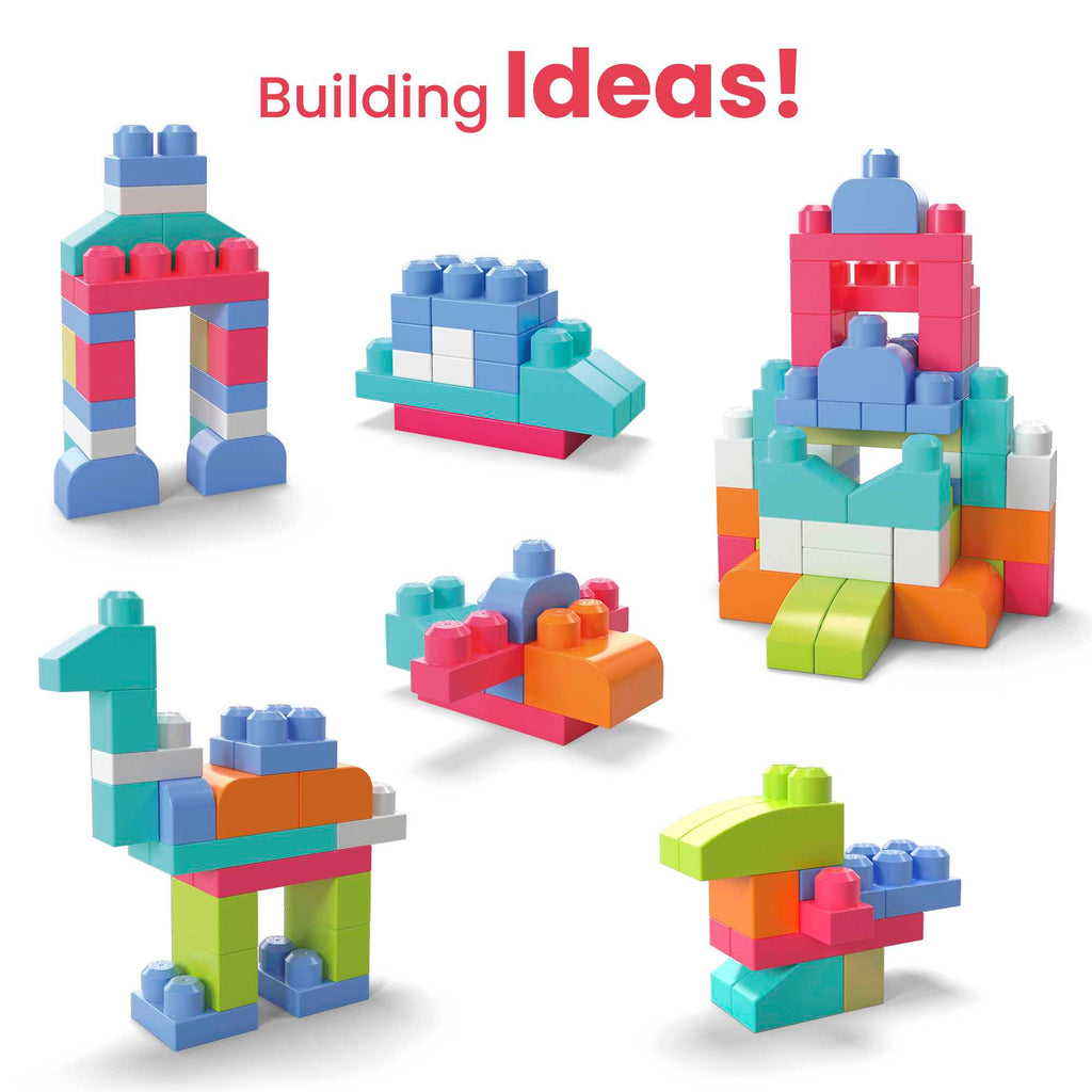 MEGA Bloks First Builders Big Building Bag - Pink