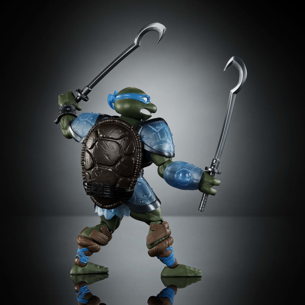Masters Of Universe Origins Turtles Of Grayskull Leonardo Action Figure, Tmnt MOTU Reptile Wars Toy