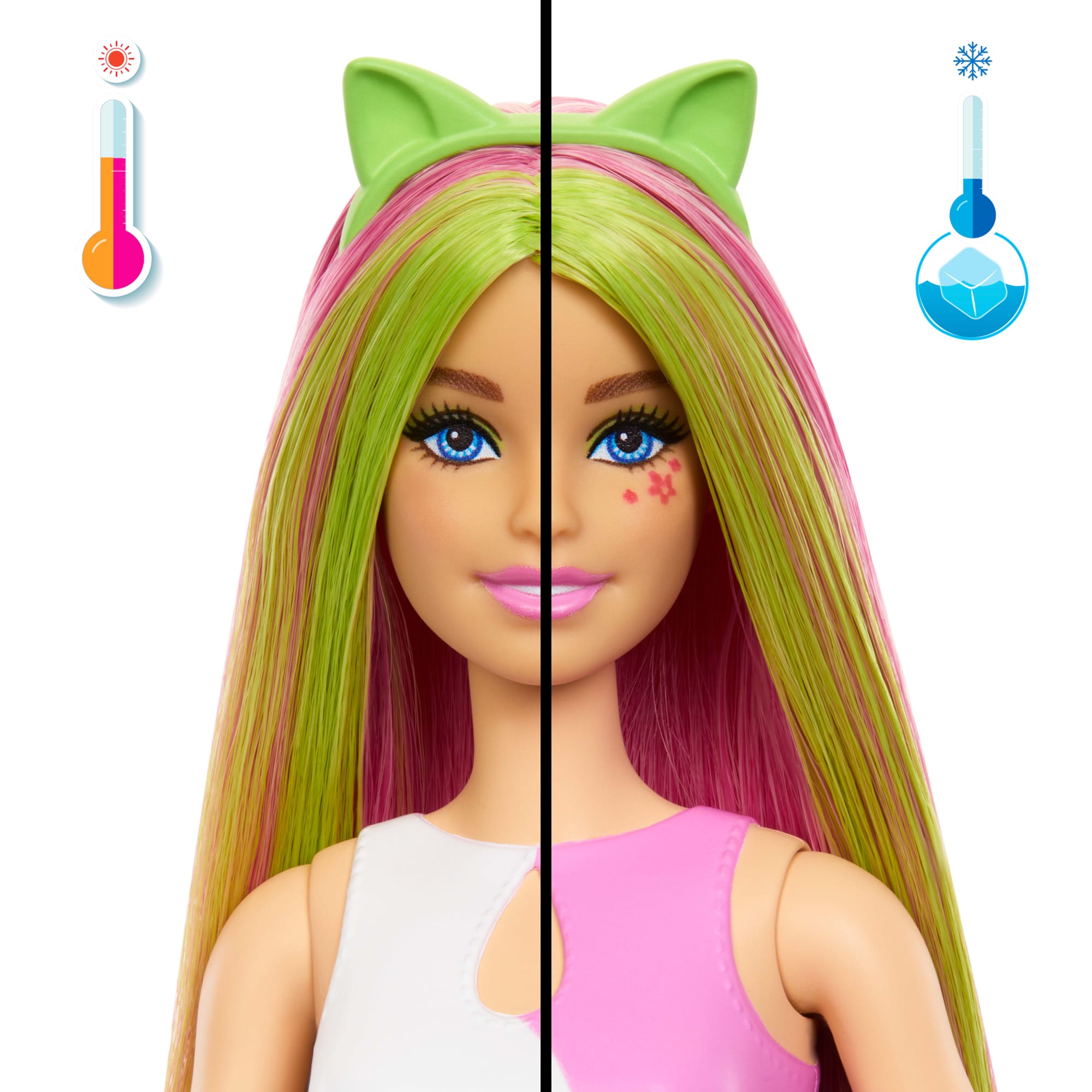 Barbie Pop Reveal Muñeca Serie de Animalitos Conejito