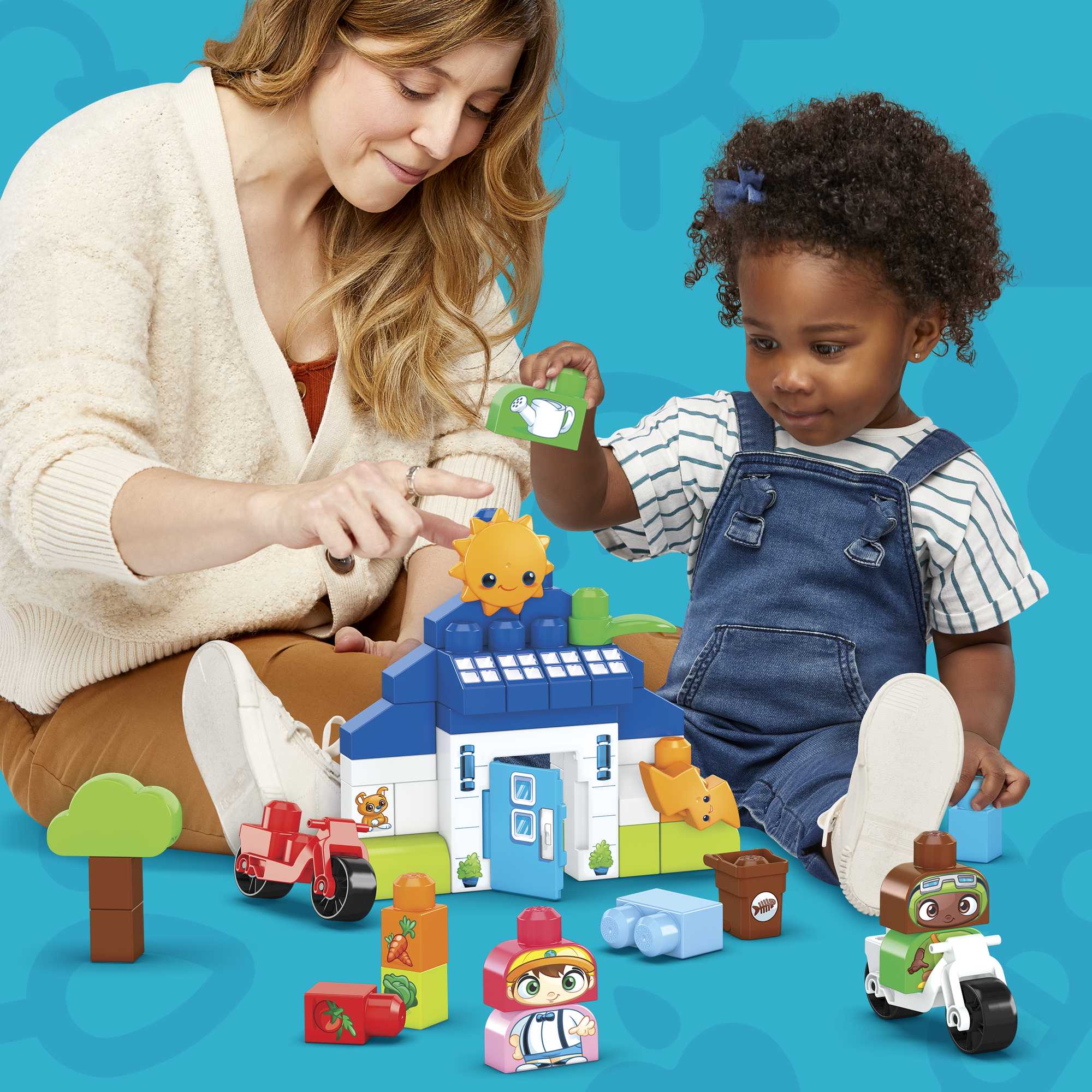Mega Bloks Ville Verte Maison Écologique Construction et Apprentissage