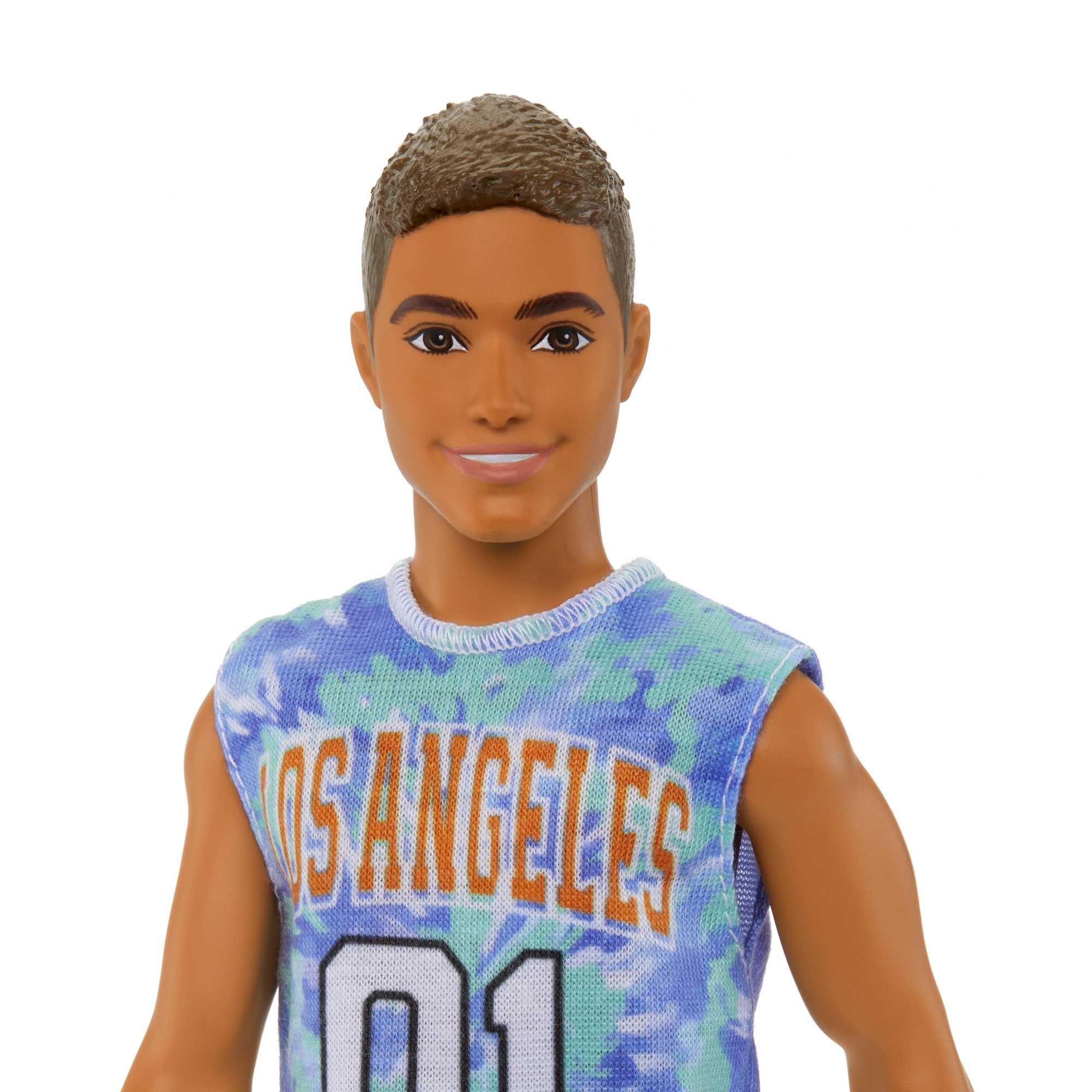 Barbie Ken Fashionistas Doll #212 With Jersey And Prosthetic Leg