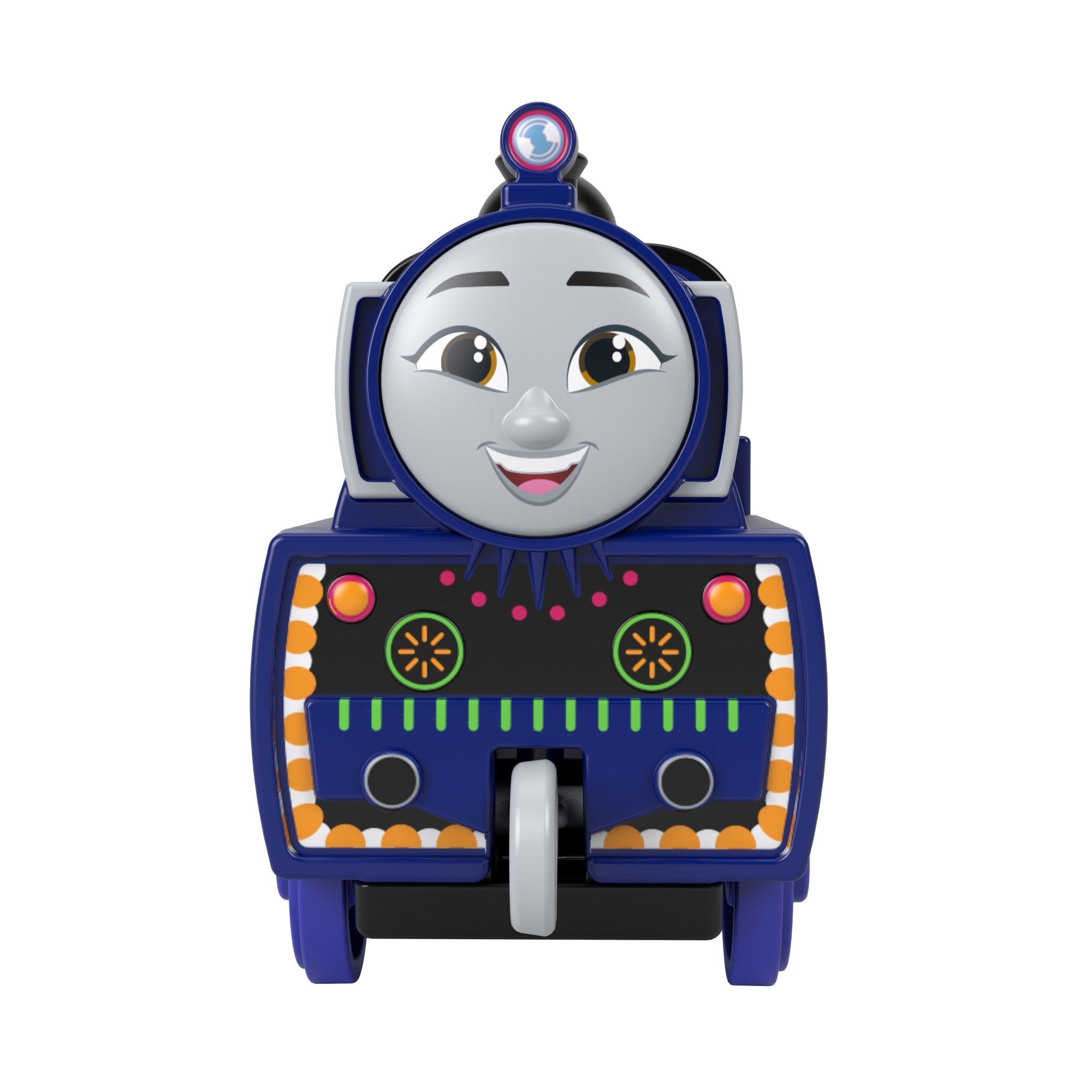Thomas & Friends Toy Train, Ashima Diecast Push-Along Engine With Cargo, Preschool Toy