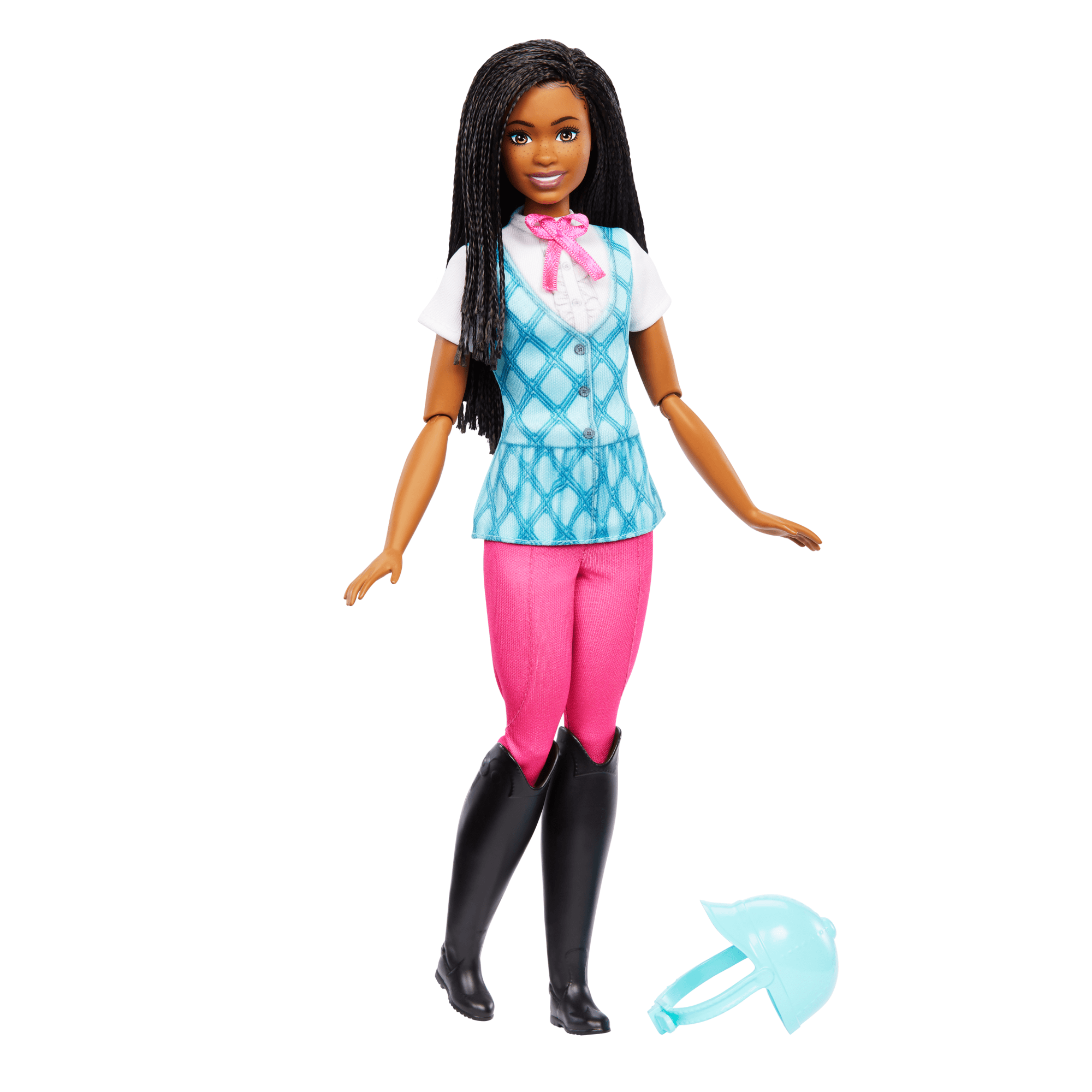 Barbie Detetive A Grande Corrida de Cavalos Boneca Brooklyn Equitação